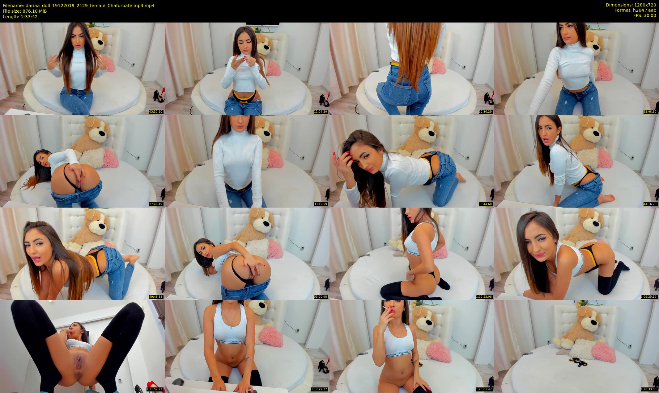 dariaa_doll — 94 minute Chaturbate female cam show recording, 720p, Dec 19, 2019