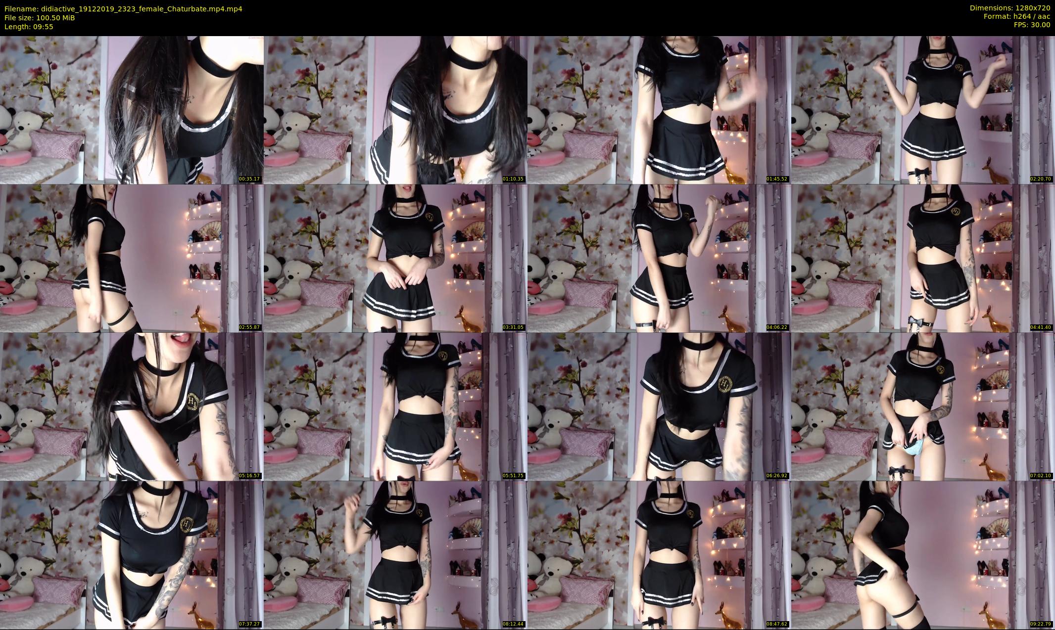 didiactive — 10 minute Chaturbate female cam show recording, 720p, Dec 19, 2019