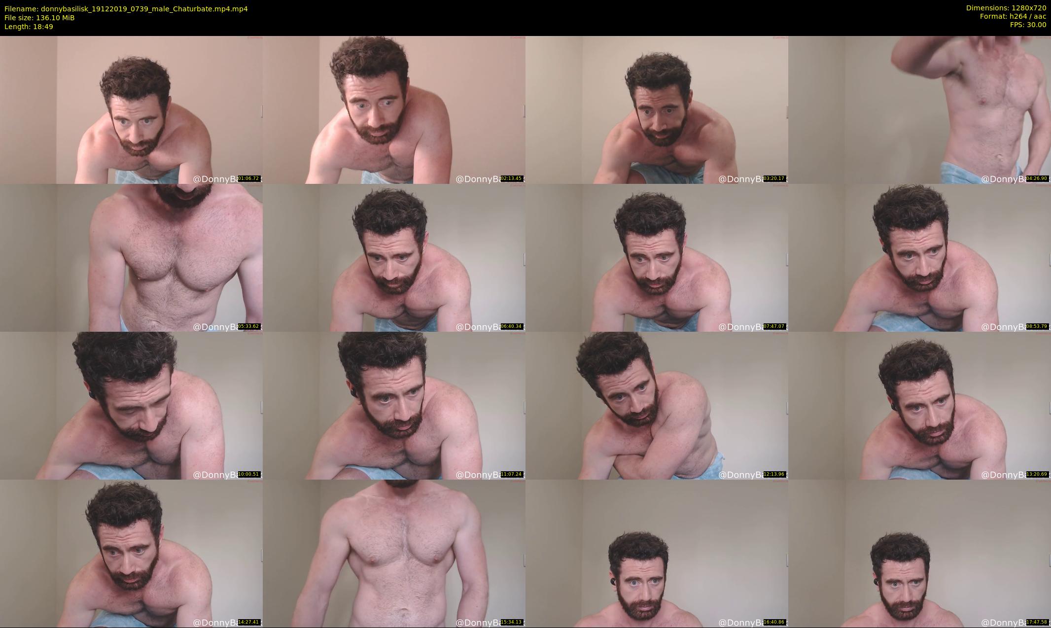 donnybasilisk — 19 minute Chaturbate male cam show recording, 720p, Dec 19, 2019