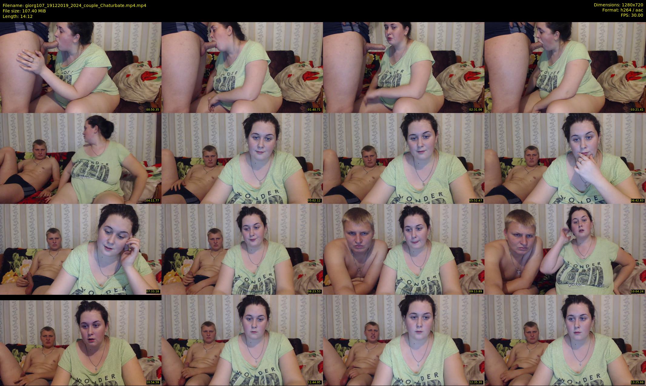 giorg107 — 15 minute Chaturbate couple cam show recording, 720p, Dec 19, 2019