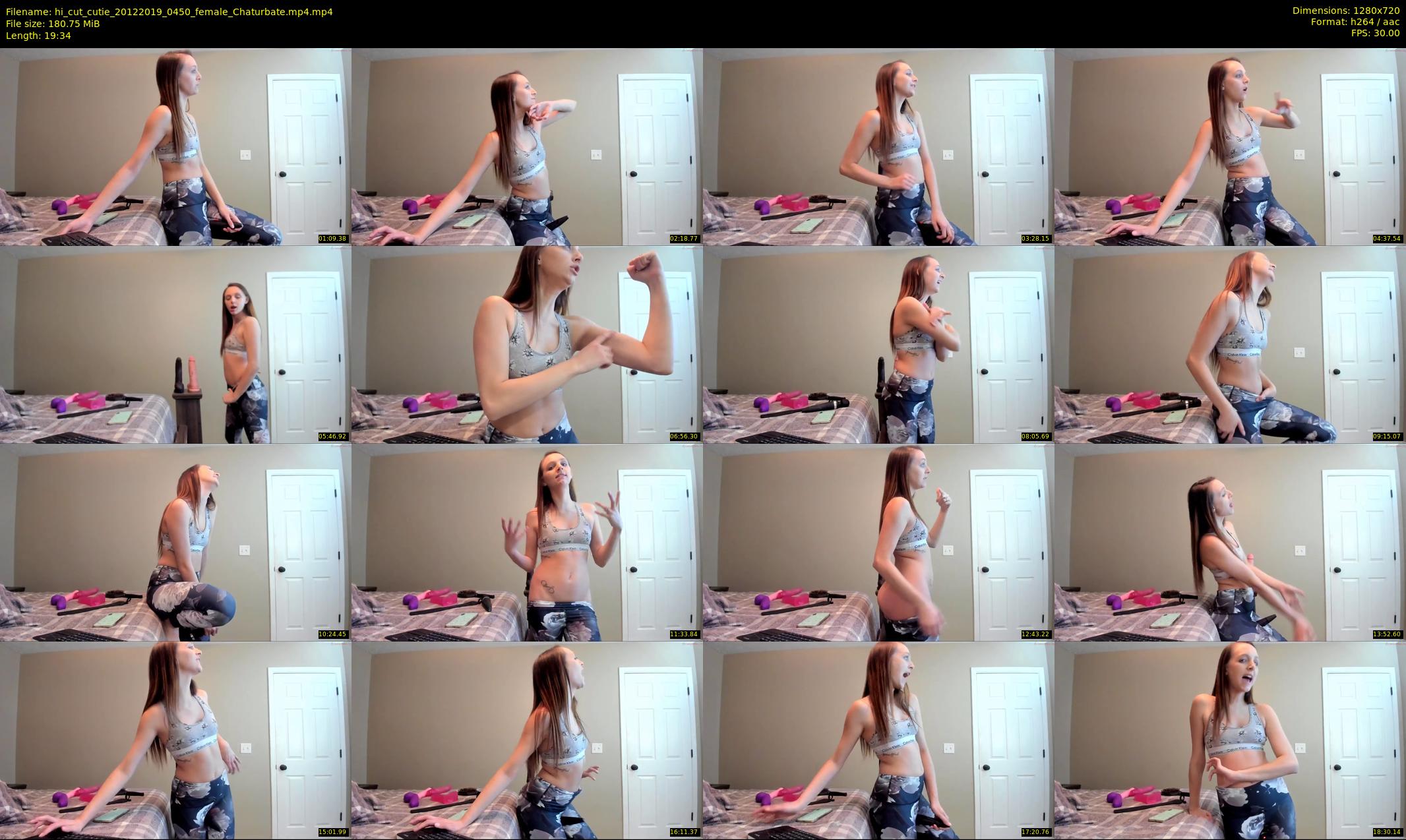 hi_cut_cutie — 20 minute Chaturbate female cam show recording, 720p, Dec 20, 2019