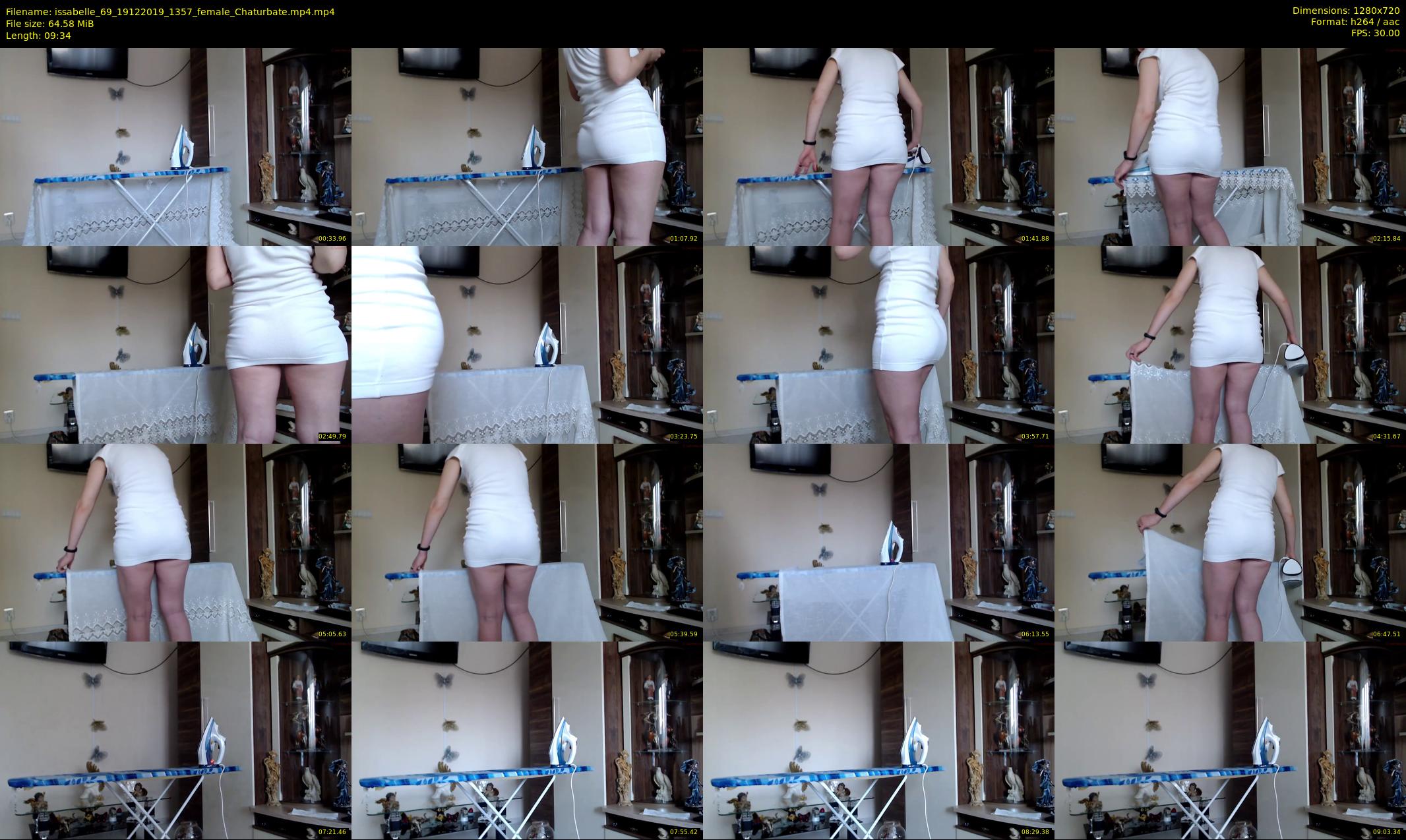 issabelle_69 — 10 minute Chaturbate couple cam show recording, 720p, Dec 19, 2019