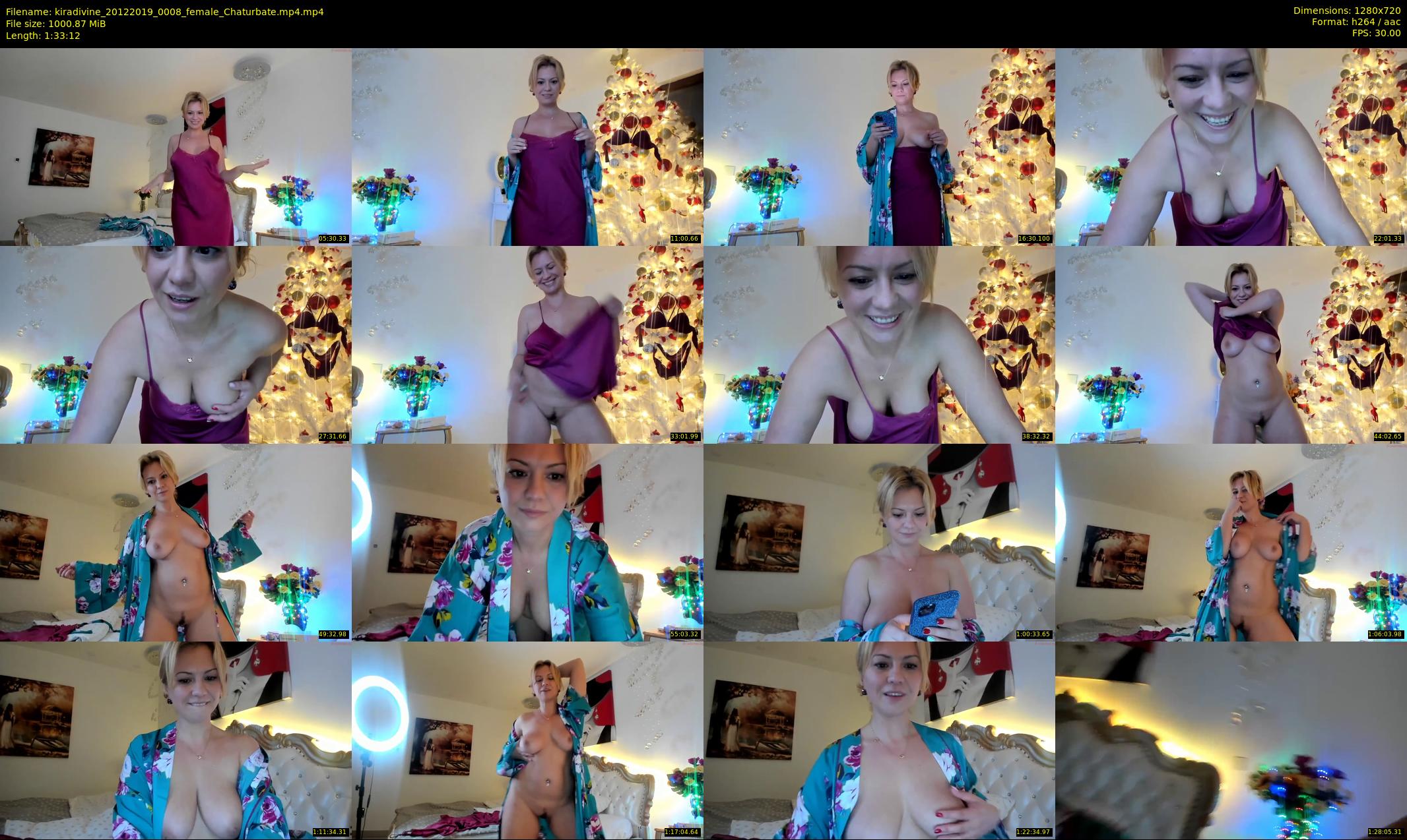 kiradivine — 94 minute Chaturbate female cam show recording, 720p, Dec 20, 2019