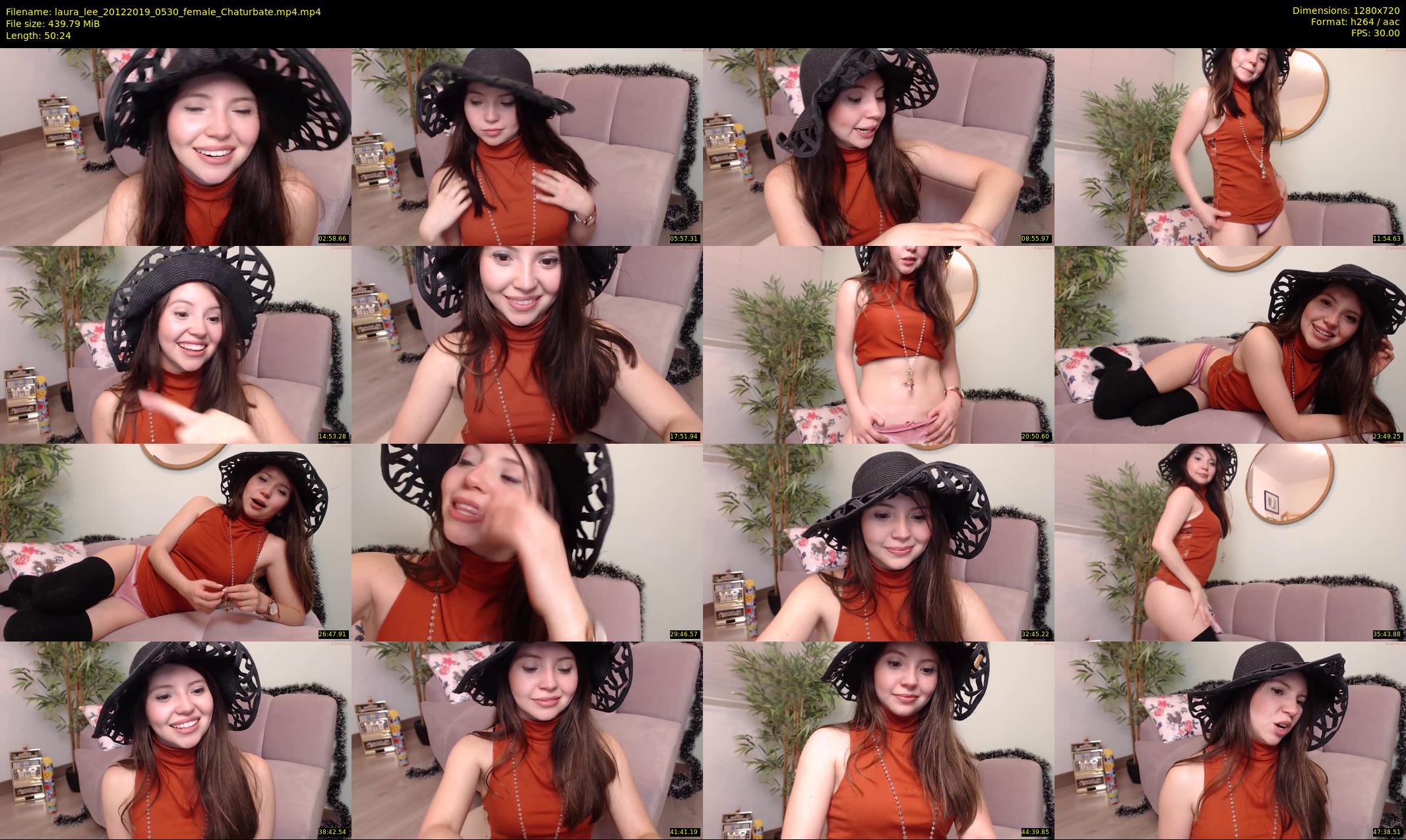 laura_lee — 51 minute Chaturbate female cam show recording, 720p, Dec 20, 2019