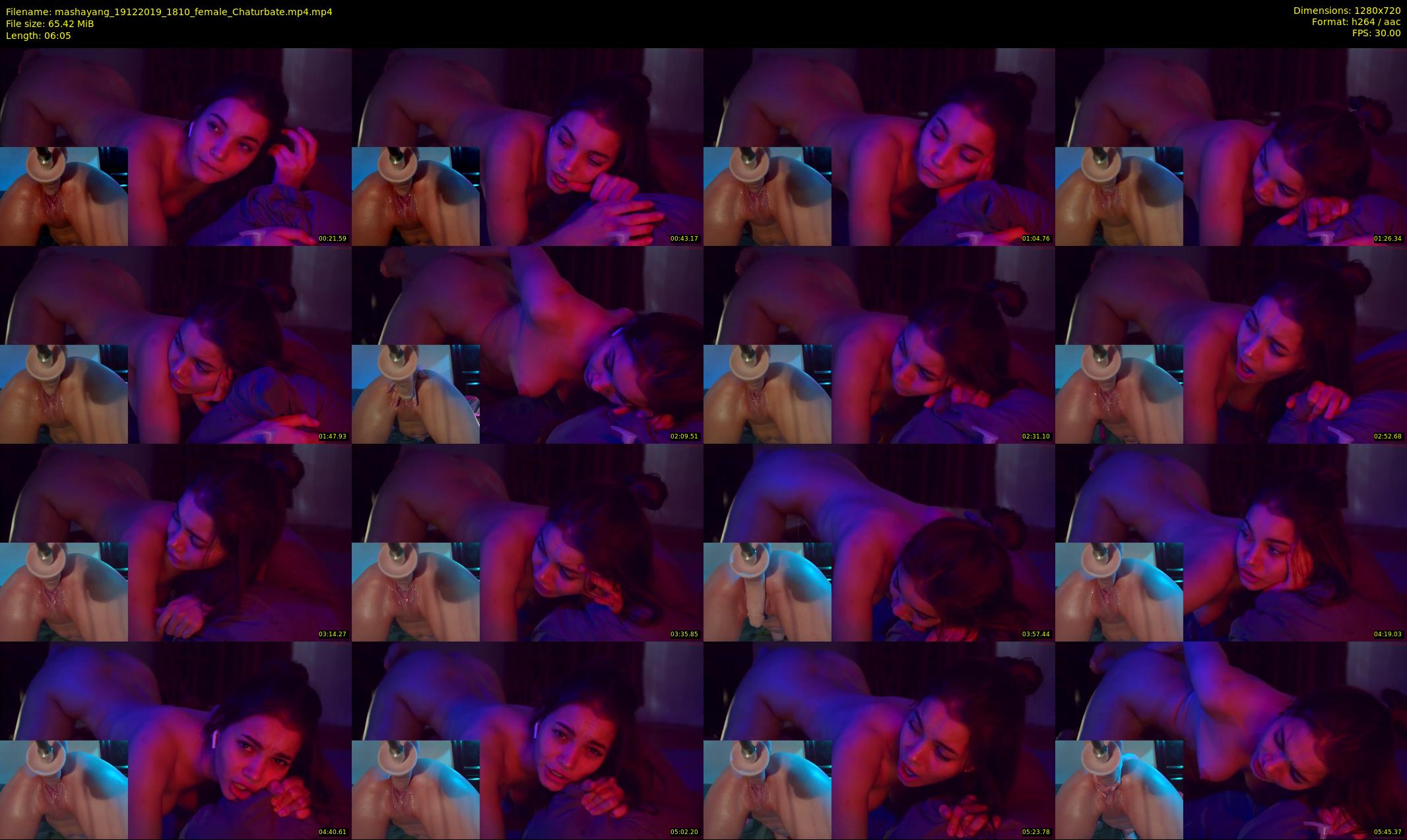 mashayang — 7 minute Chaturbate female cam show recording, 720p, Dec 19, 2019