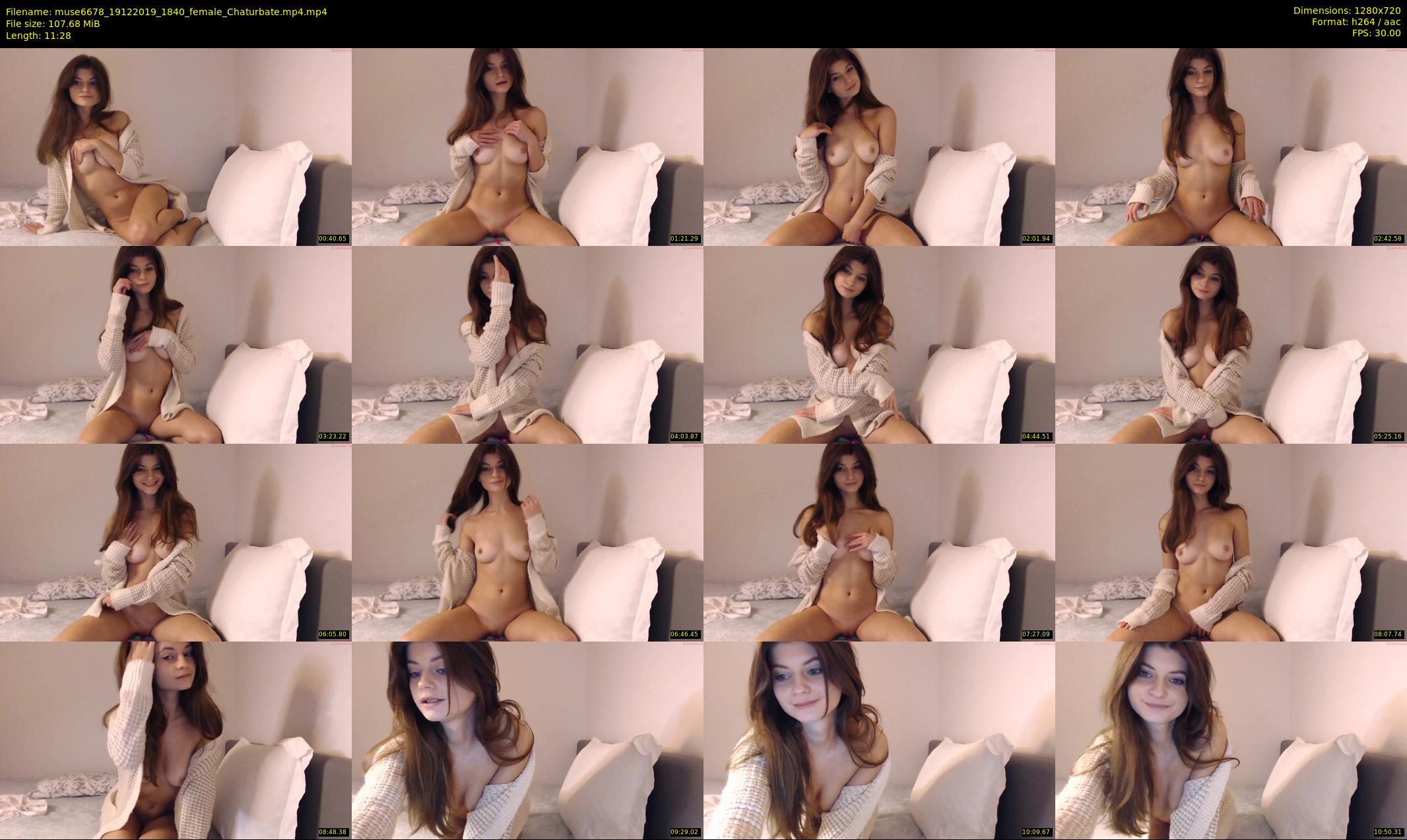 muse6678 — 12 minute Chaturbate female cam show recording, 720p, Dec 19, 2019