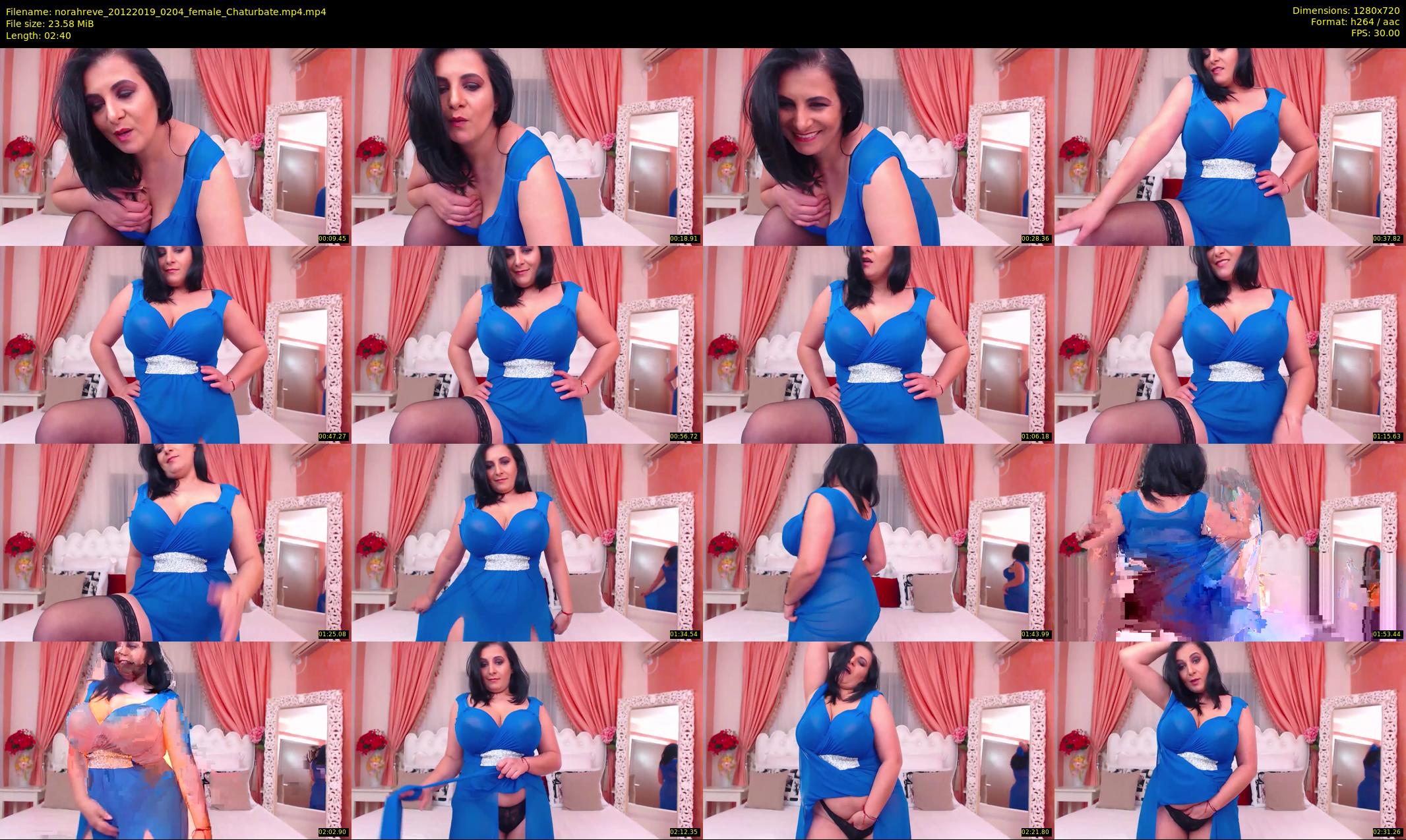 norahreve — 3 minute Chaturbate female cam show recording, 720p, Dec 20, 2019