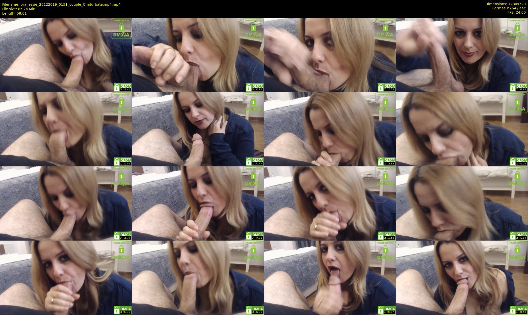 oraljessie — 9 minute Chaturbate couple cam show recording, 720p, Dec 20, 2019