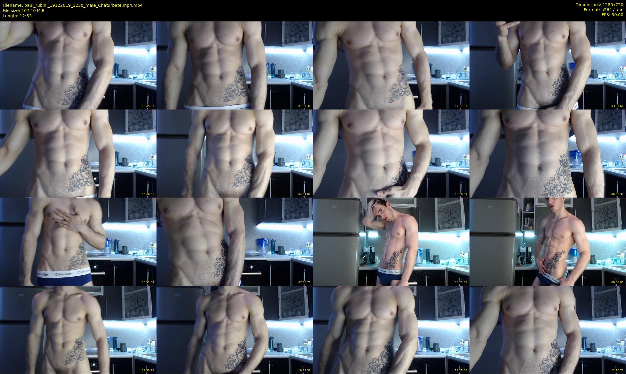 paul_rubini — 13 minute Chaturbate male cam show recording, 720p, Dec 19, 2019