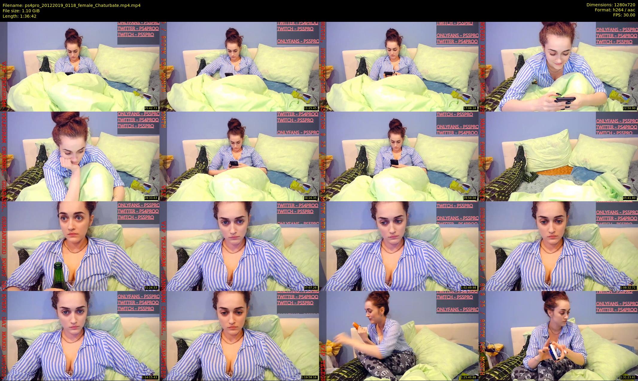ps4pro — 97 minute Chaturbate female cam show recording, 720p, Dec 20, 2019