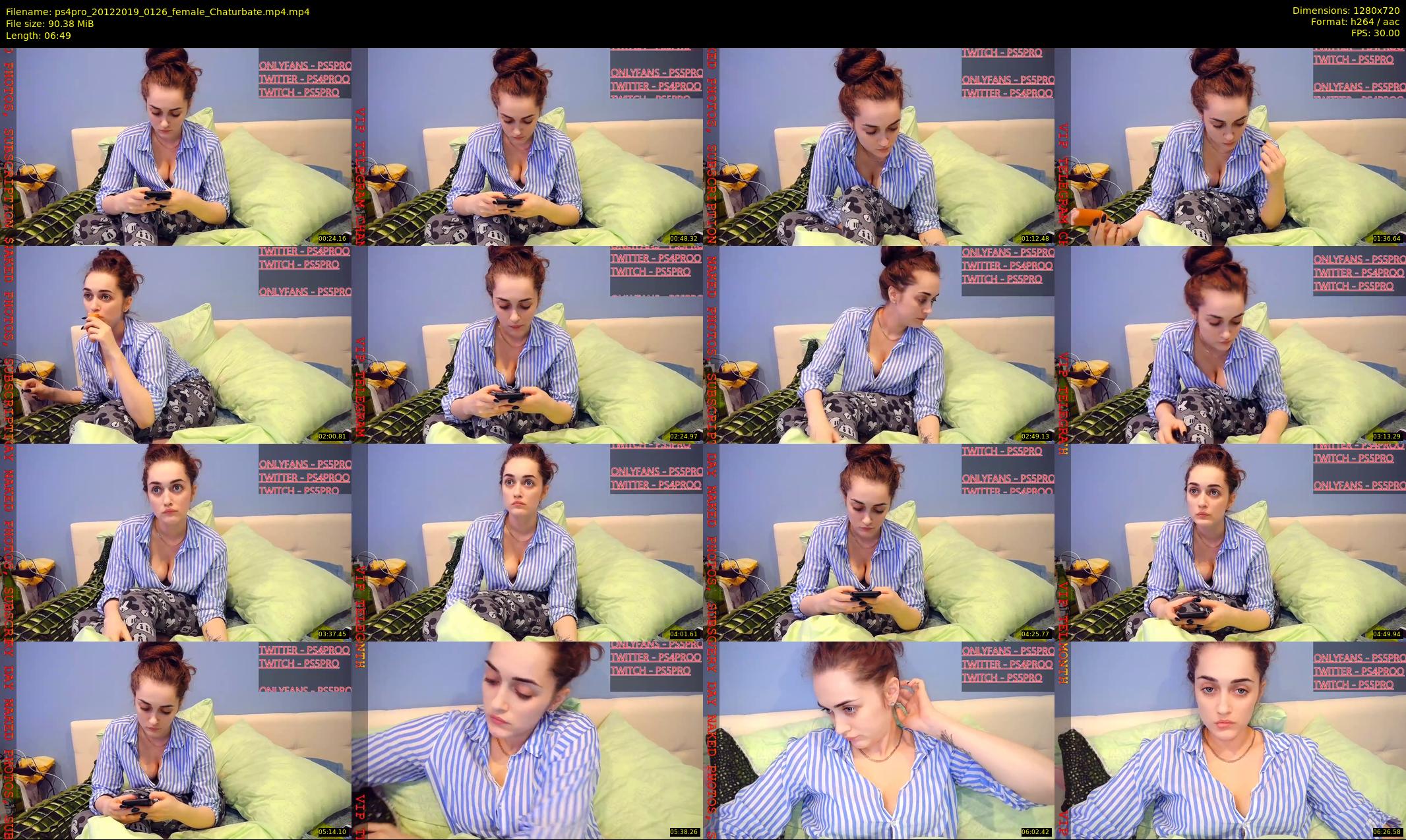 ps4pro — 7 minute Chaturbate female cam show recording, 720p, Dec 20, 2019