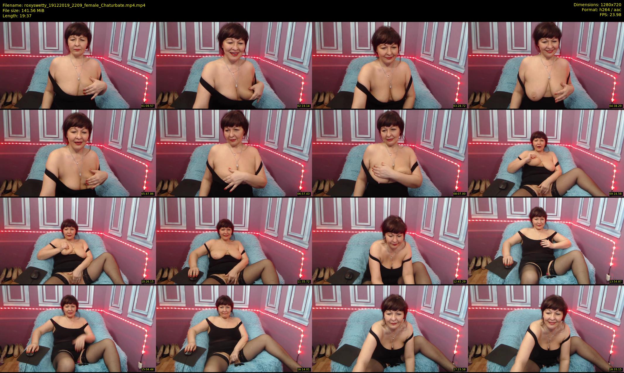 roxyswetty — 20 minute Chaturbate female cam show recording, 720p, Dec 19, 2019
