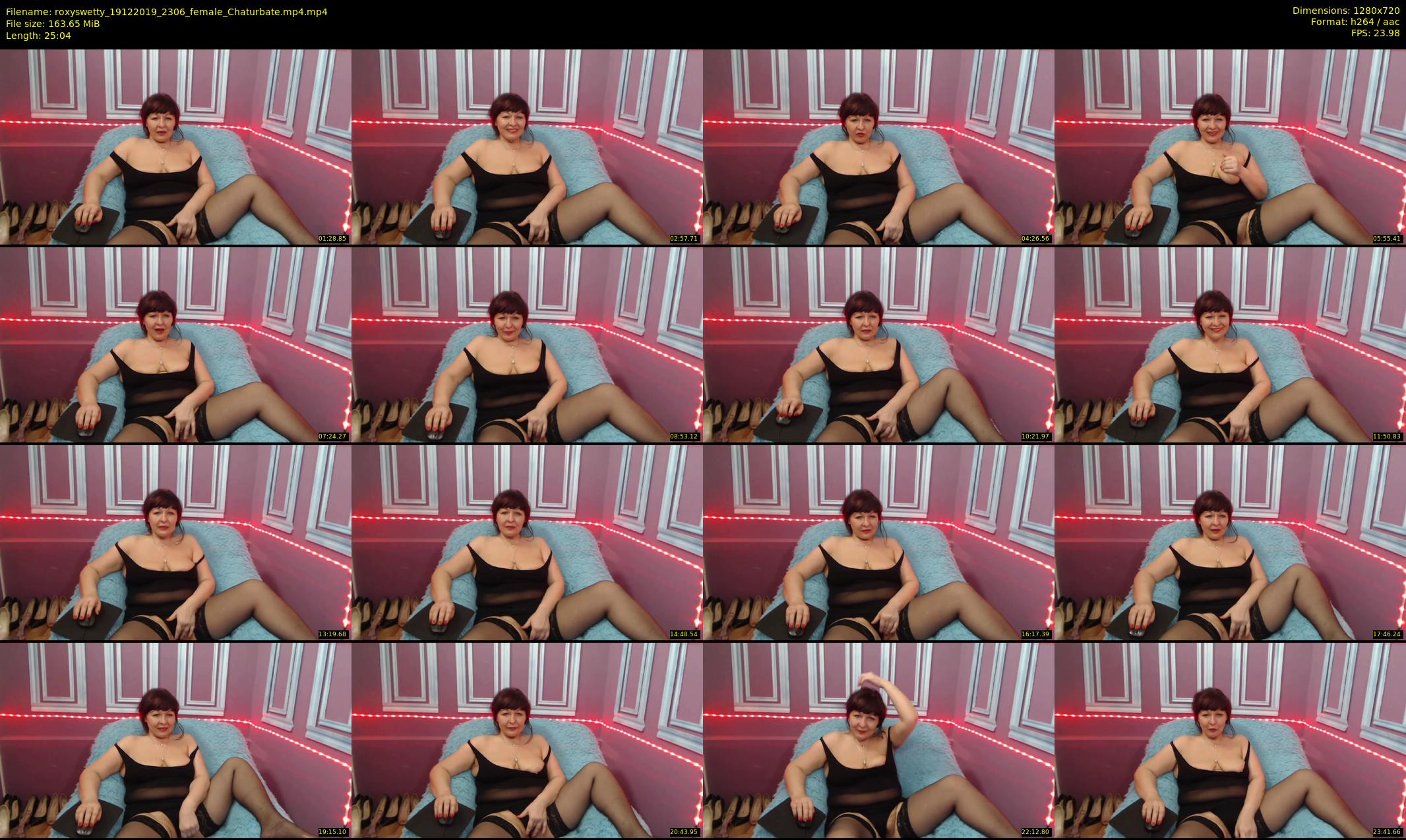 roxyswetty — 26 minute Chaturbate female cam show recording, 720p, Dec 19, 2019