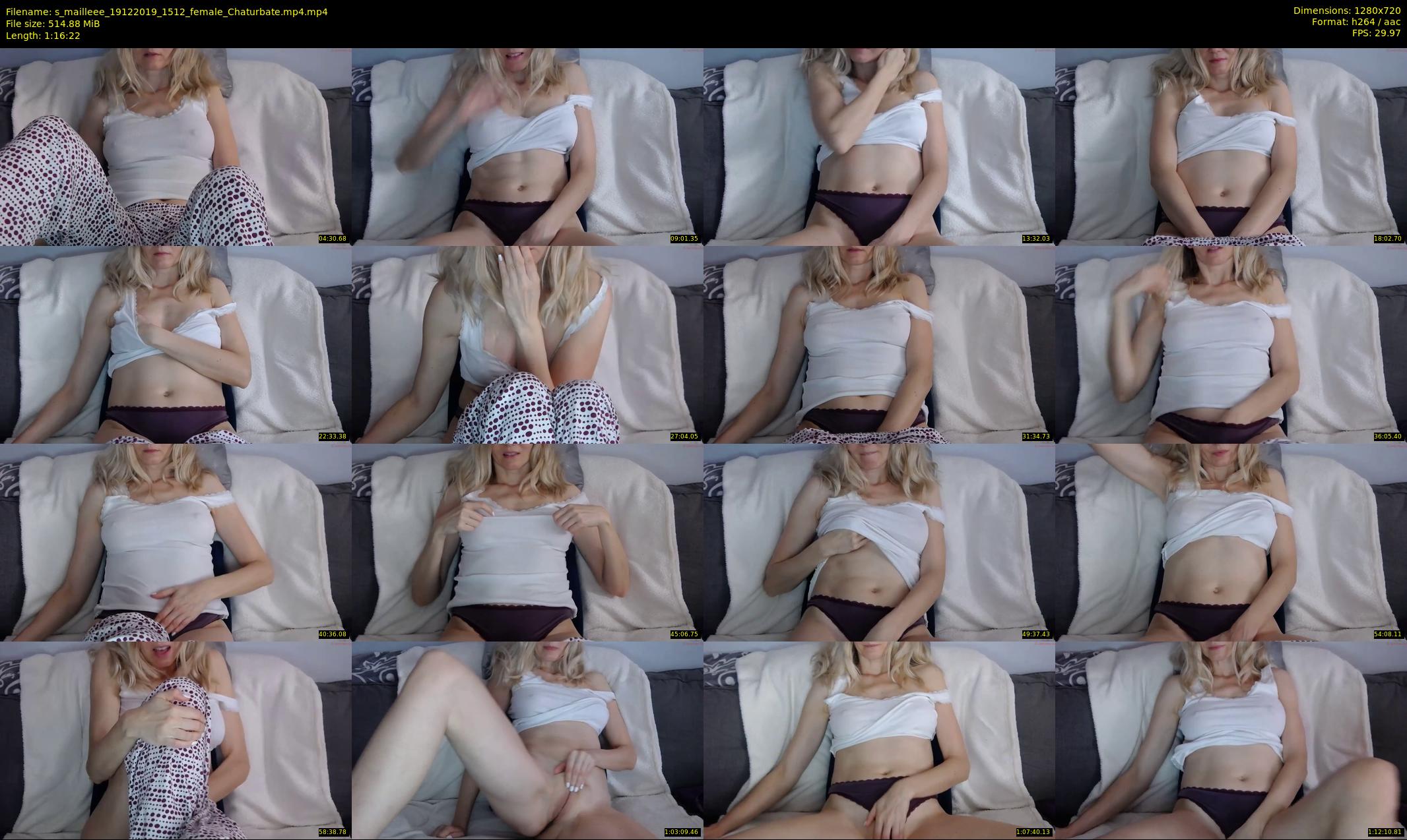 s_mailleee — 77 minute Chaturbate female cam show recording, 720p, Dec 19, 2019