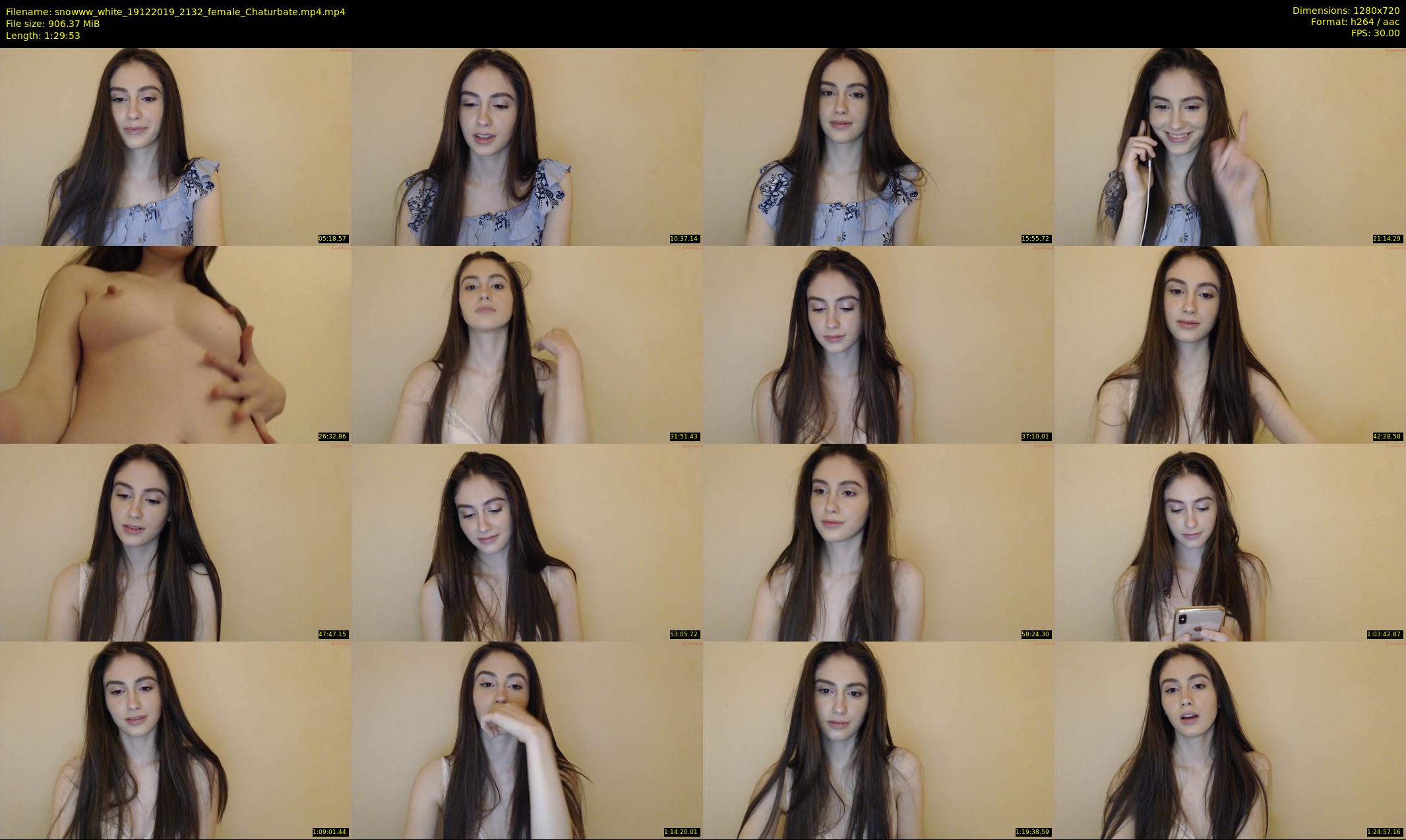 snowww_white — 90 minute Chaturbate female cam show recording, 720p, Dec 19, 2019