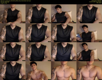 spartacozz — 34 minute Chaturbate male cam show recording, 480p, Dec 19, 2019