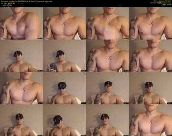 spartacozz — 17 minute Chaturbate male cam show recording, 480p, Dec 20, 2019