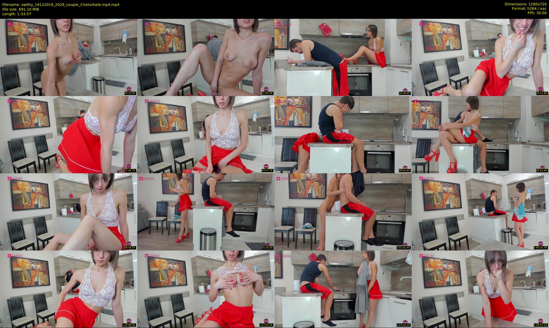 xwithy — 94 minute Chaturbate female cam show recording, 720p, Dec 19, 2019