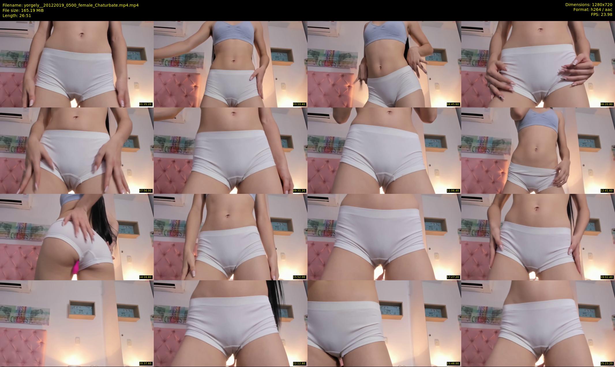 yorgely_ — 27 minute Chaturbate female cam show recording, 720p, Dec 20, 2019