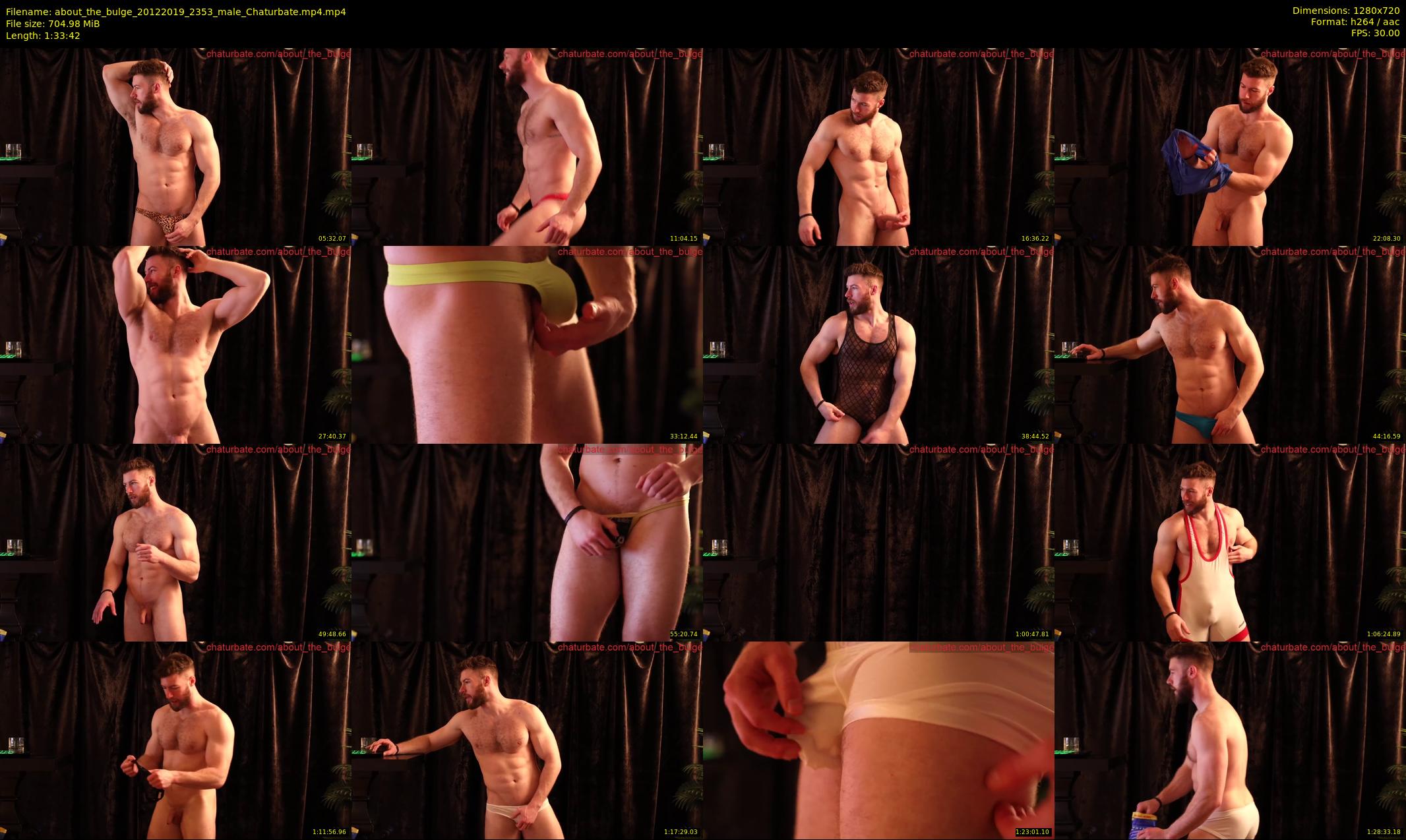 about_the_bulge — 94 minute Chaturbate male cam show recording, 720p, Dec 20, 2019
