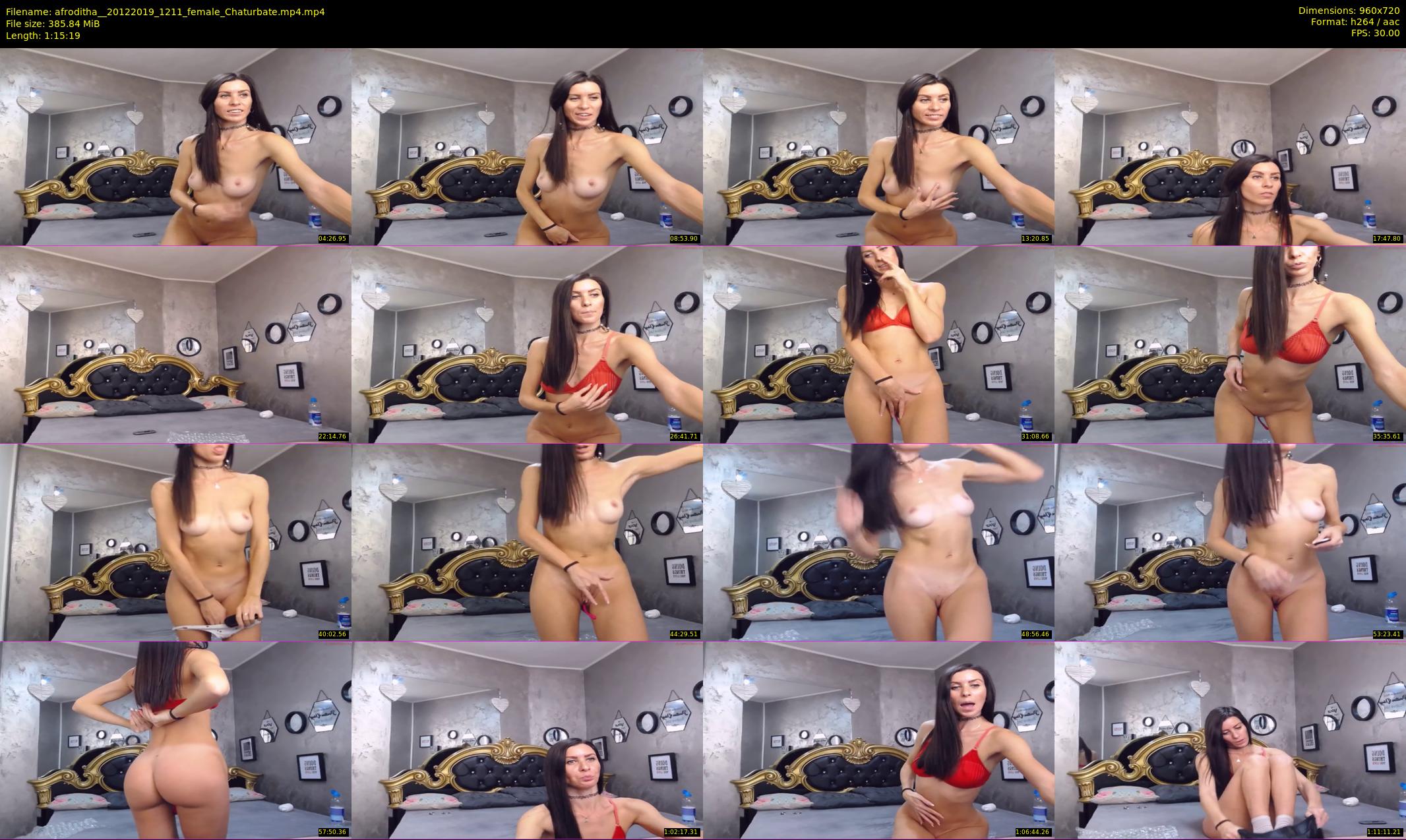 afroditha_ — 76 minute Chaturbate female cam show recording, 720p, Dec 20, 2019