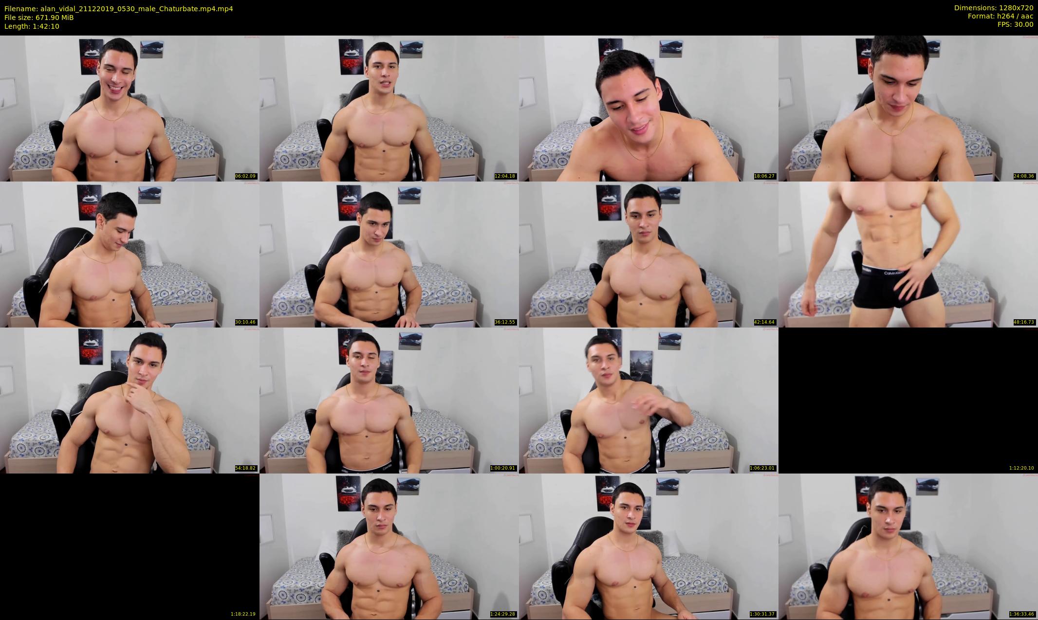 alan_vidal — 103 minute Chaturbate male cam show recording, 720p, Dec 21, 2019