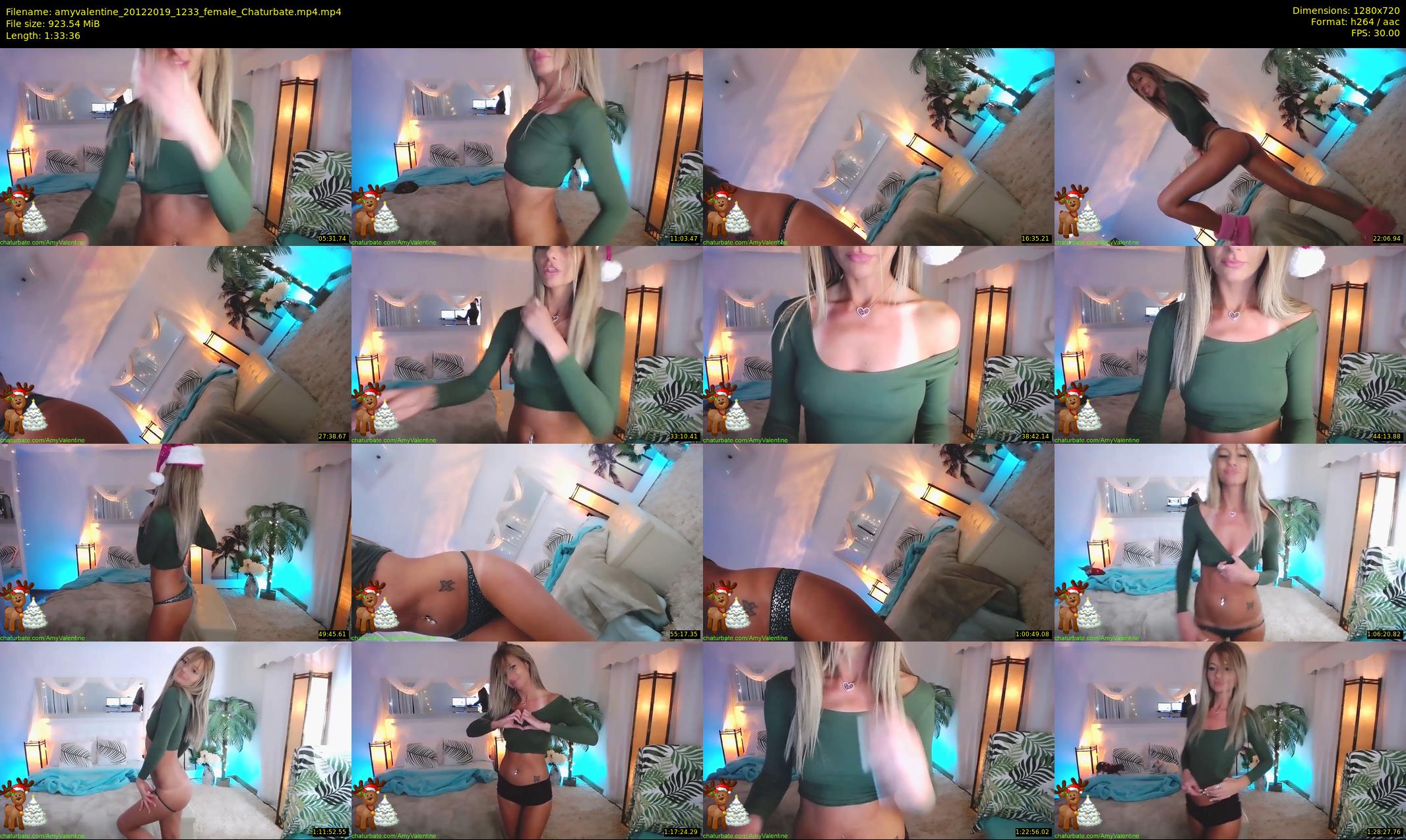 amyvalentine — 94 minute Chaturbate female cam show recording, 720p, Dec 20, 2019