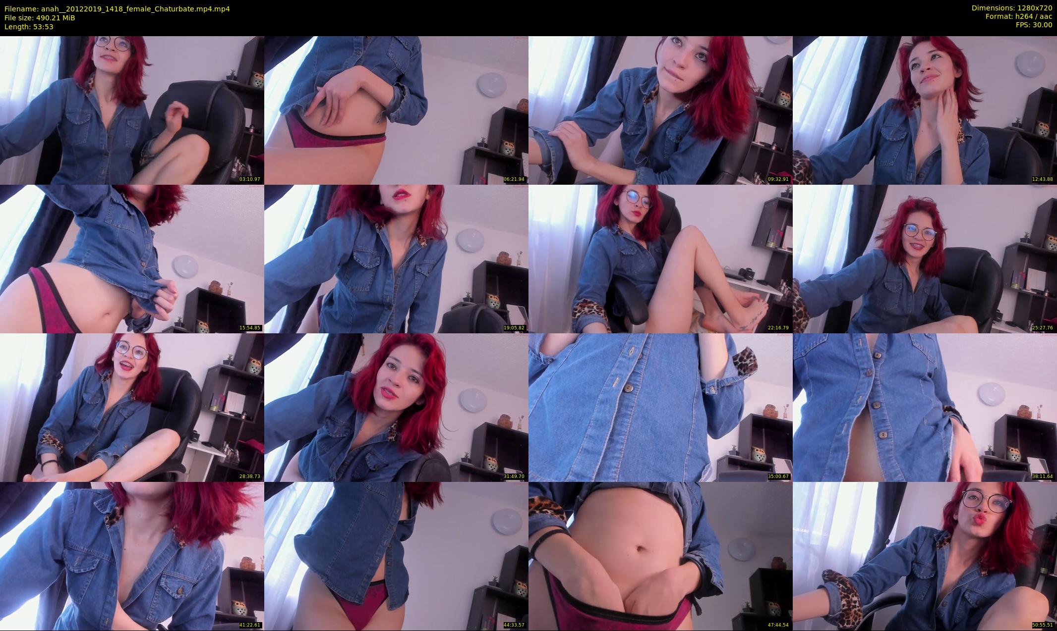 anah_ — 54 minute Chaturbate female cam show recording, 720p, Dec 20, 2019