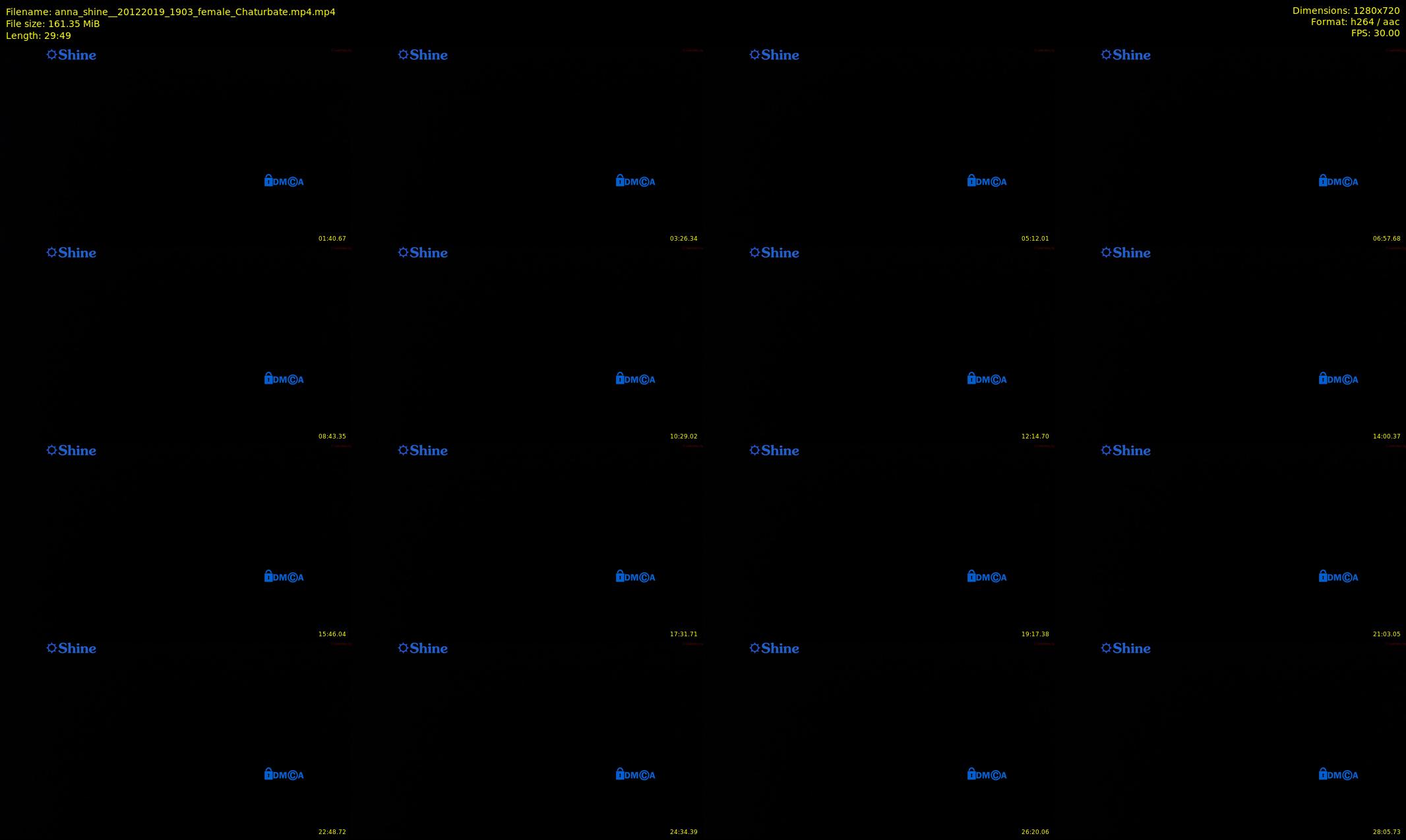 anna_shine_ — 30 minute Chaturbate female cam show recording, 720p, Dec 20, 2019