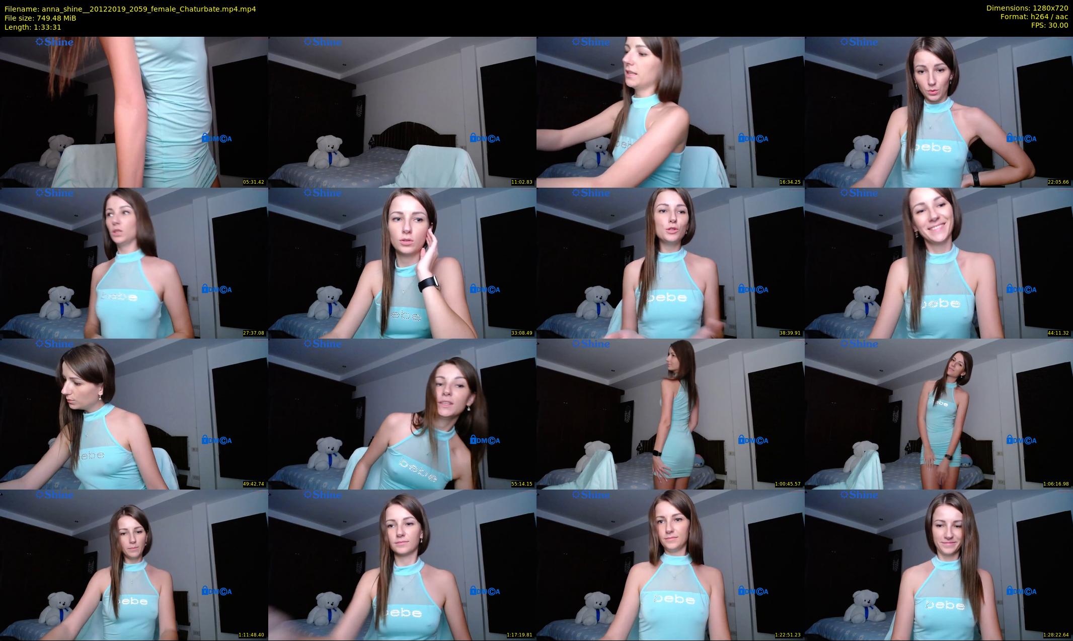 anna_shine_ — 94 minute Chaturbate female cam show recording, 720p, Dec 20, 2019