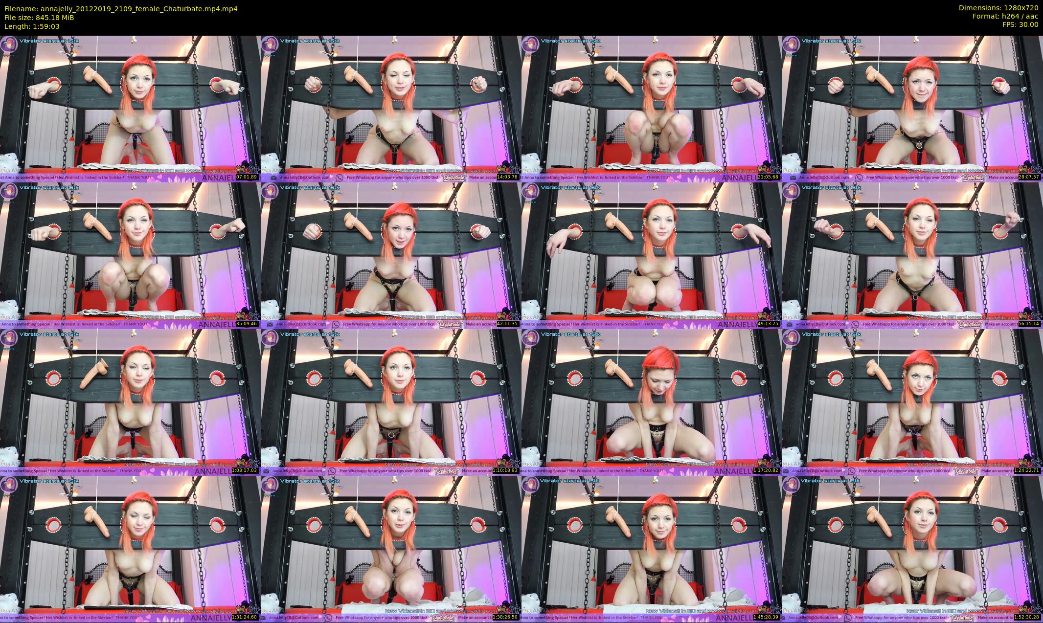 annajelly — 120 minute Chaturbate couple cam show recording, 720p, Dec 20, 2019