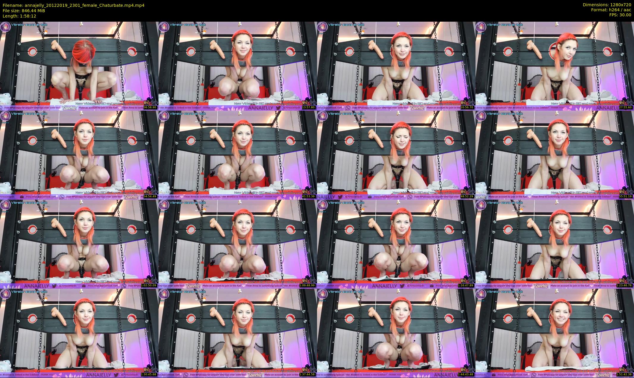 annajelly — 119 minute Chaturbate couple cam show recording, 720p, Dec 20, 2019
