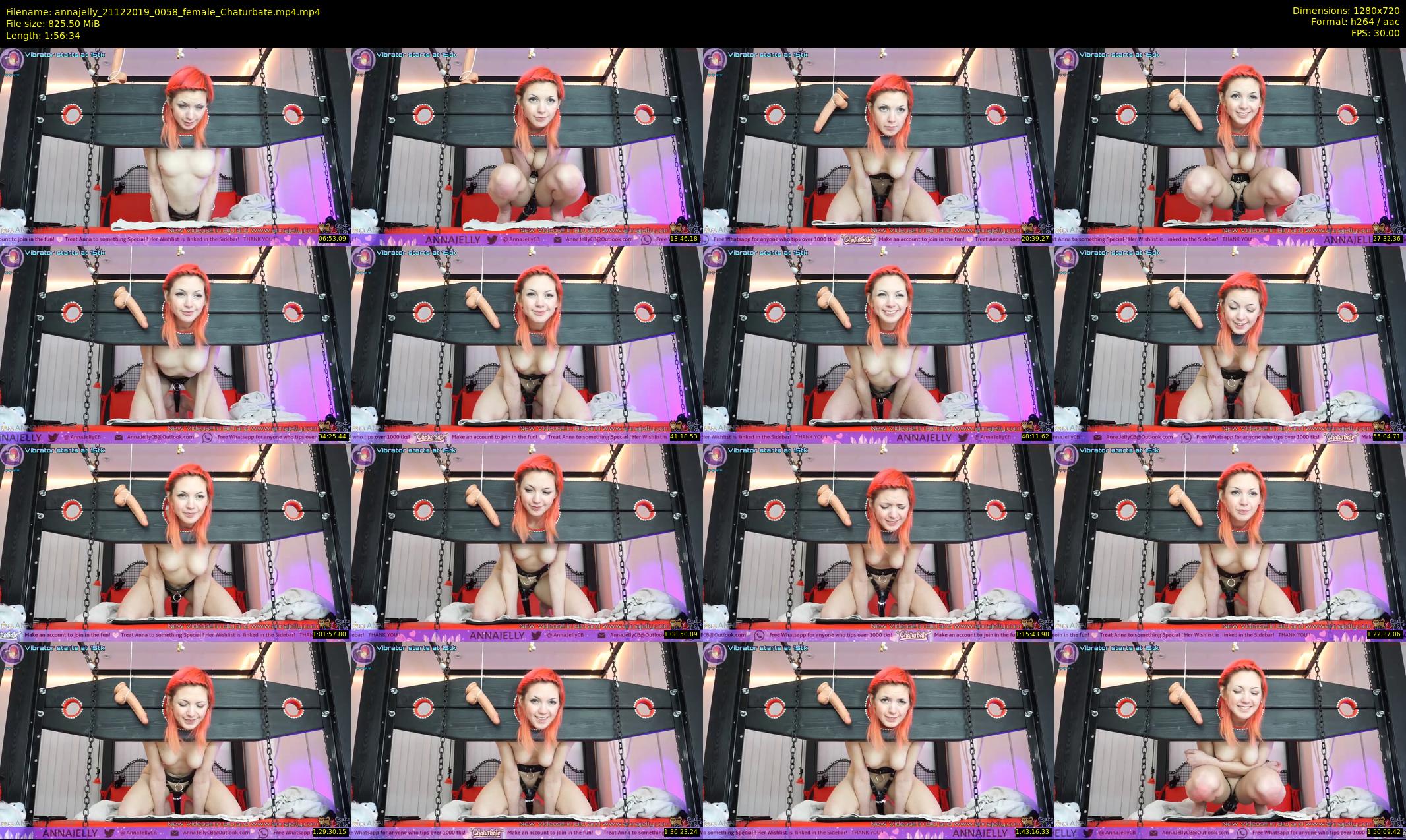 annajelly — 117 minute Chaturbate couple cam show recording, 720p, Dec 21, 2019