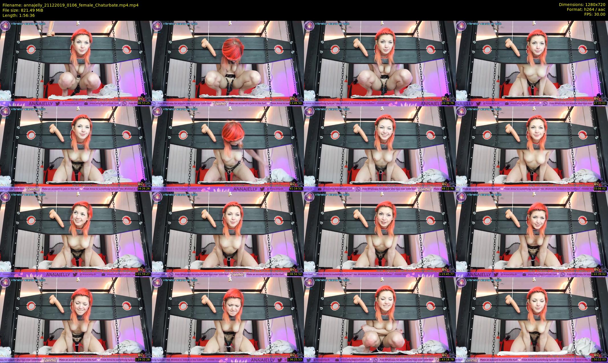 annajelly — 117 minute Chaturbate couple cam show recording, 720p, Dec 21, 2019
