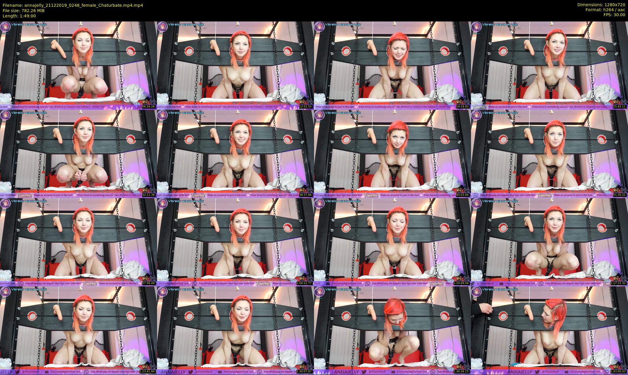 annajelly — 109 minute Chaturbate couple cam show recording, 720p, Dec 21, 2019