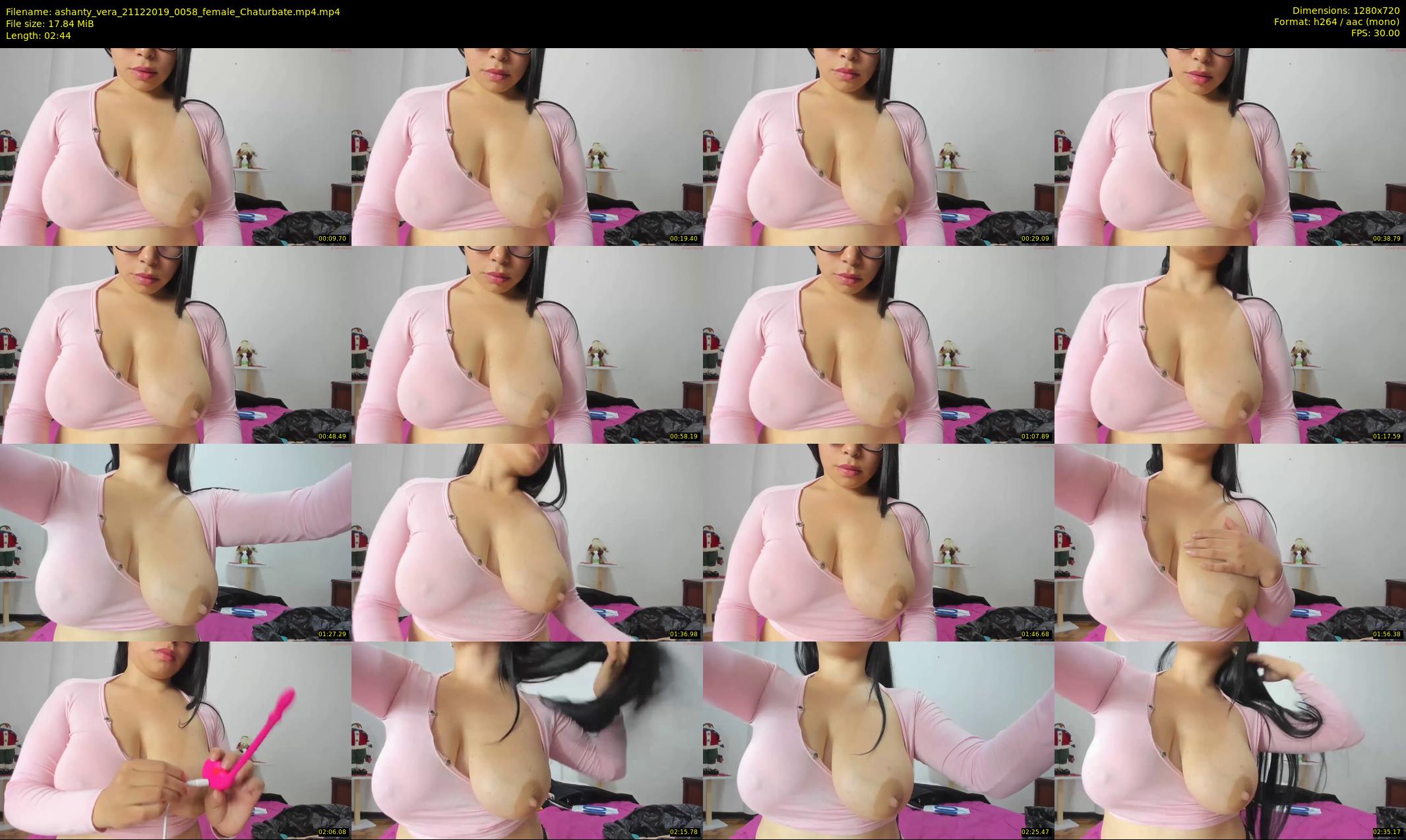 ashanty_vera — 3 minute Chaturbate couple cam show recording, 720p, Dec 21, 2019