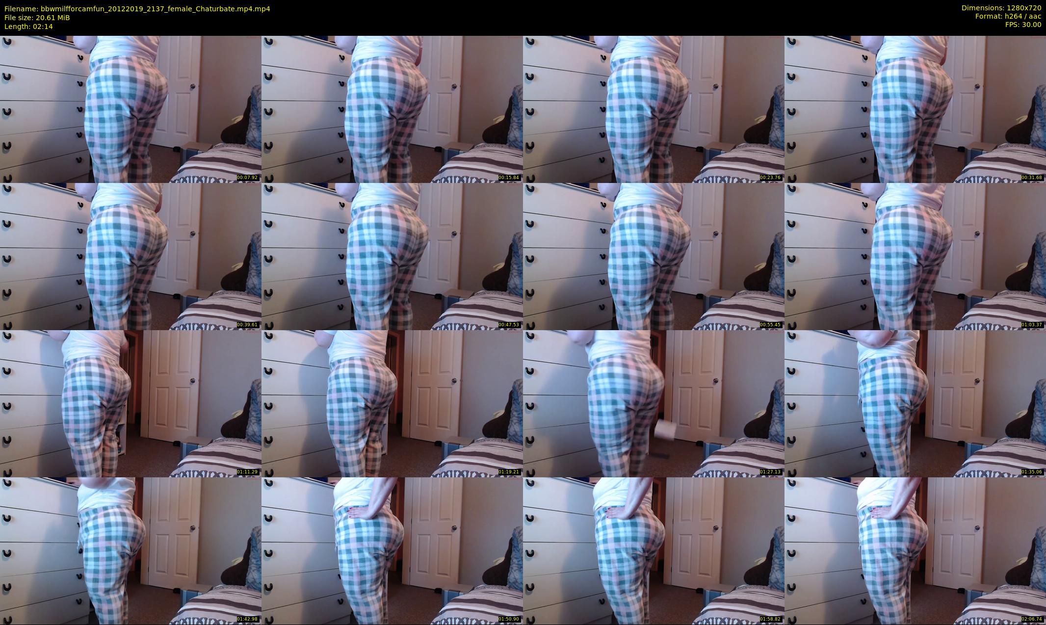 bbwmilfforcamfun — 3 minute Chaturbate female cam show recording, 720p, Dec 20, 2019