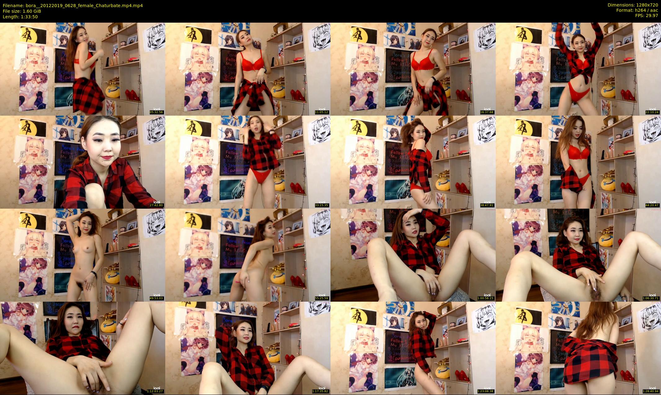 bora_ — 94 minute Chaturbate female cam show recording, 720p, Dec 20, 2019