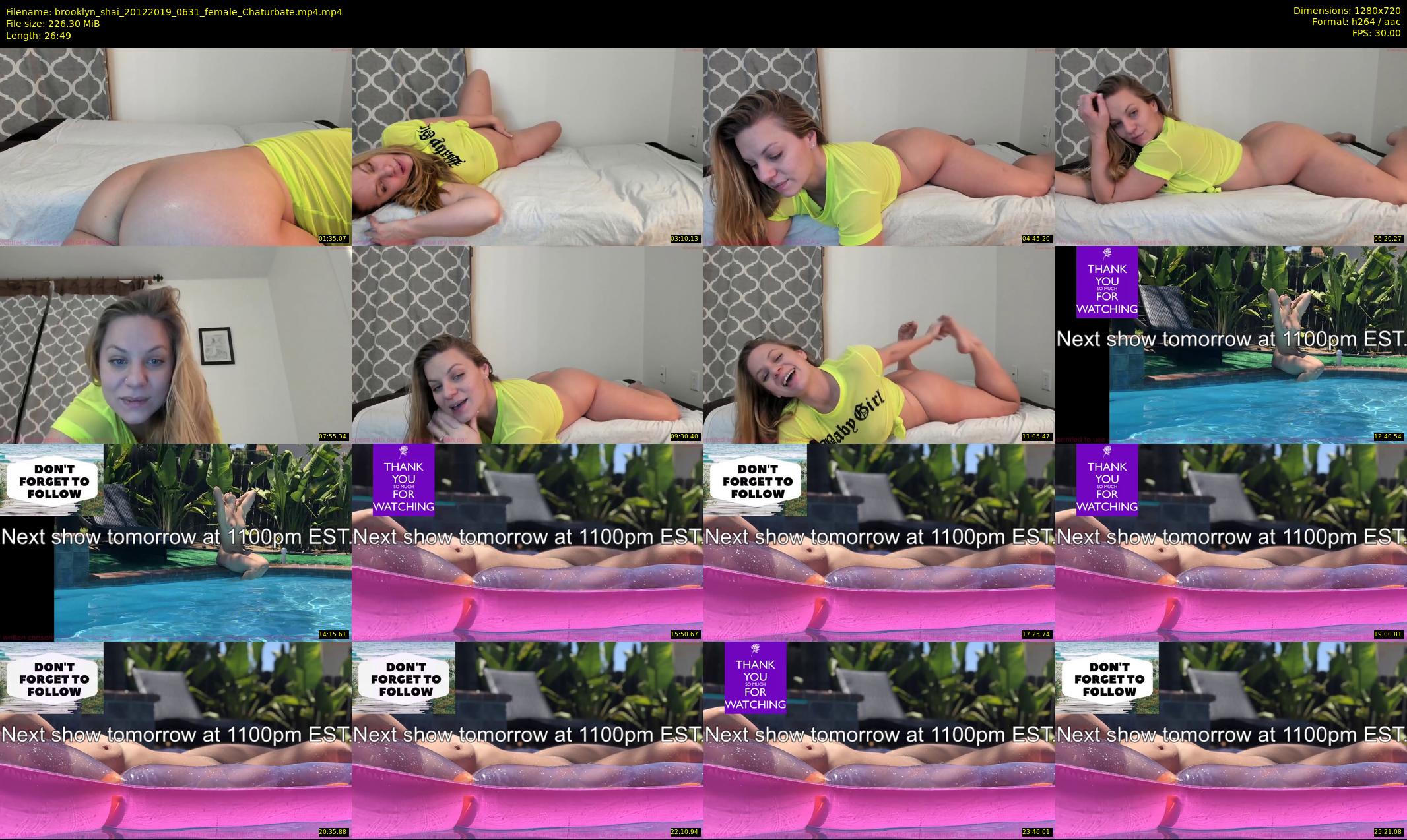 brooklyn_shai — 27 minute Chaturbate couple cam show recording, 720p, Dec 20, 2019