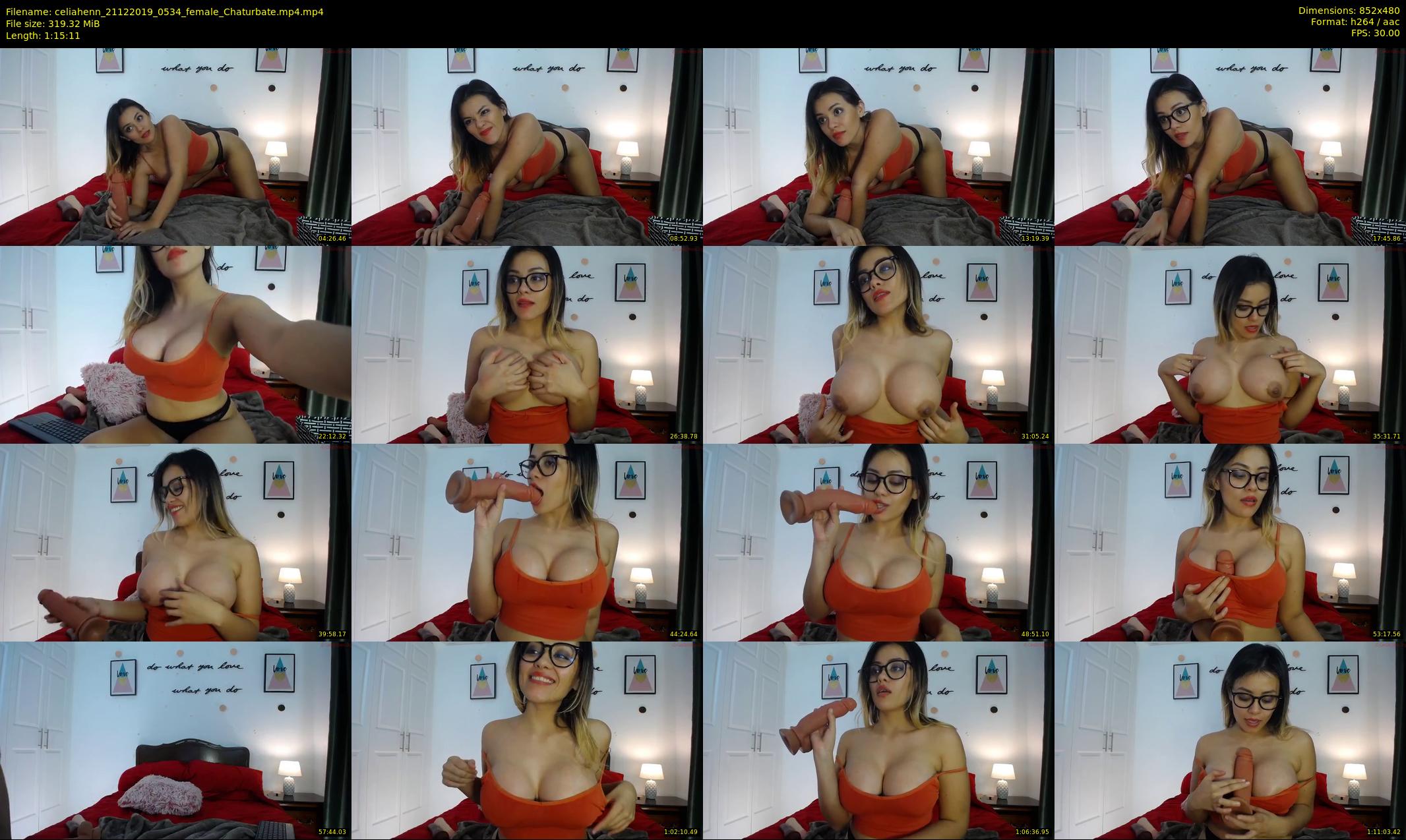 celiahenn — 76 minute Chaturbate female cam show recording, 480p, Dec 21, 2019