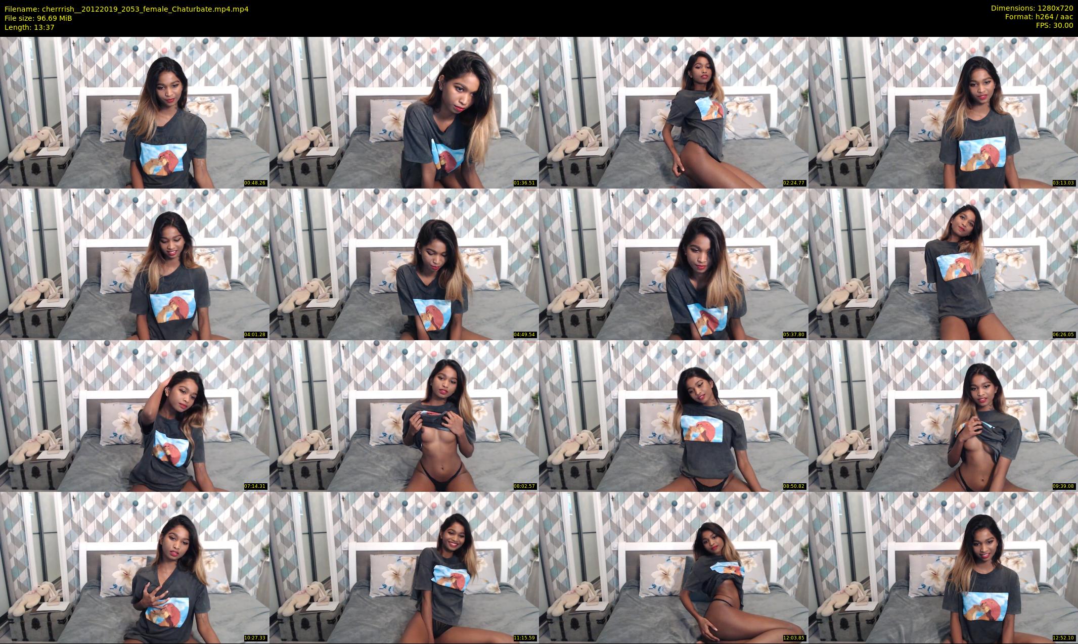 cherrrish_ — 14 minute Chaturbate female cam show recording, 720p, Dec 20, 2019