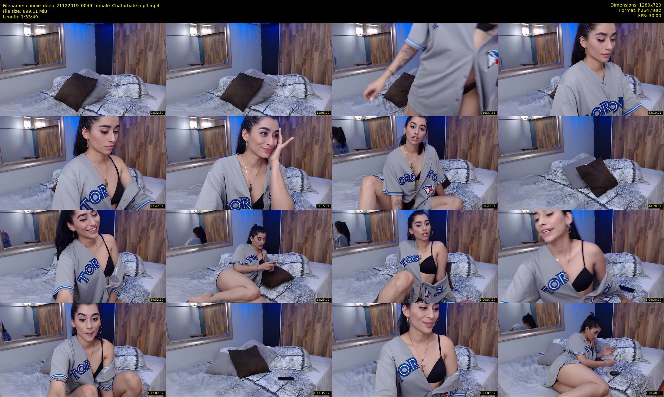 connie_deep — 94 minute Chaturbate female cam show recording, 720p, Dec 21, 2019