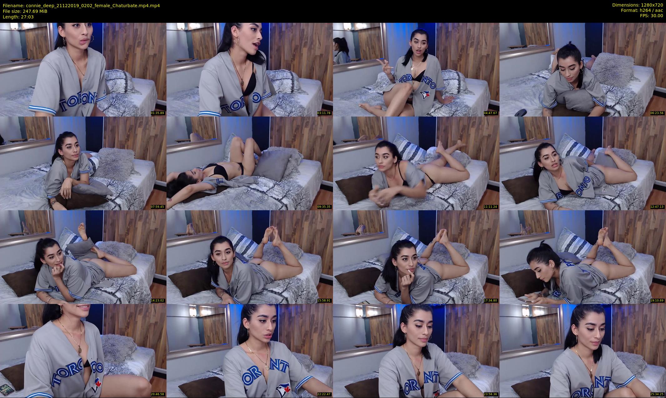 connie_deep — 28 minute Chaturbate female cam show recording, 720p, Dec 21, 2019