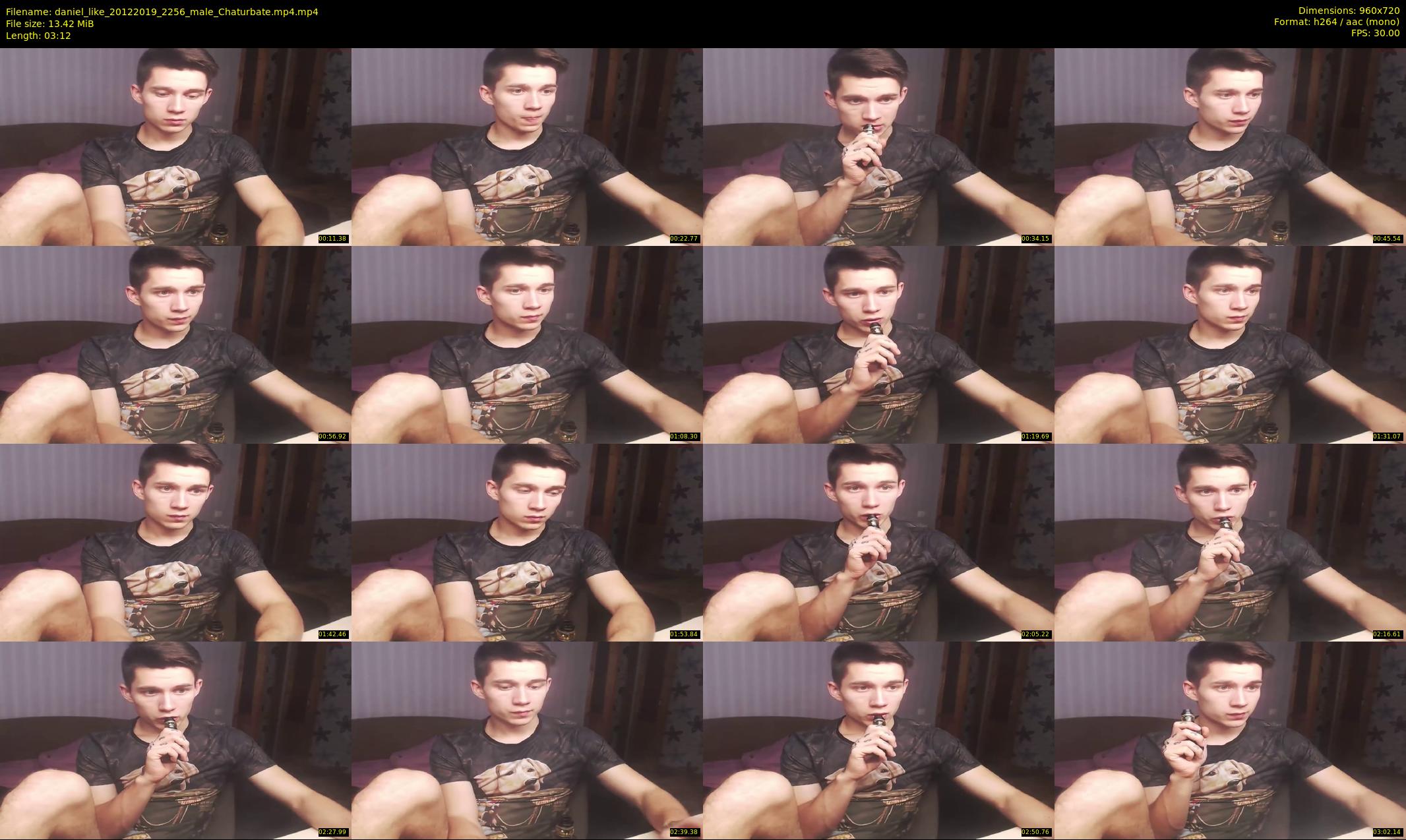 daniel_like — 4 minute Chaturbate male cam show recording, 720p, Dec 20, 2019