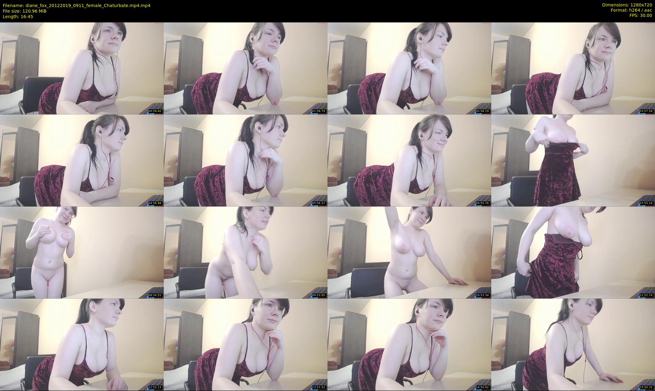 diane_fox — 17 minute Chaturbate female cam show recording, 720p, Dec 20, 2019