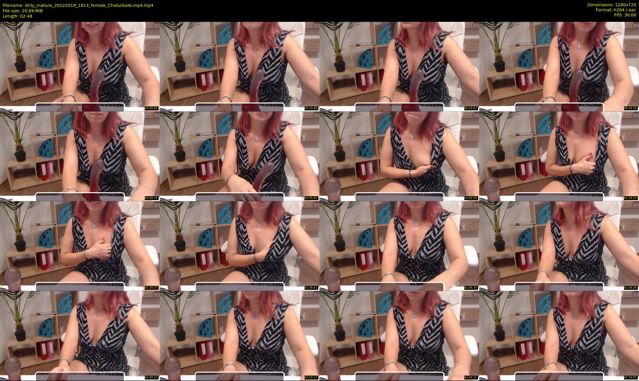 dirty_mature — 3 minute Chaturbate female cam show recording, 720p, Dec 20, 2019
