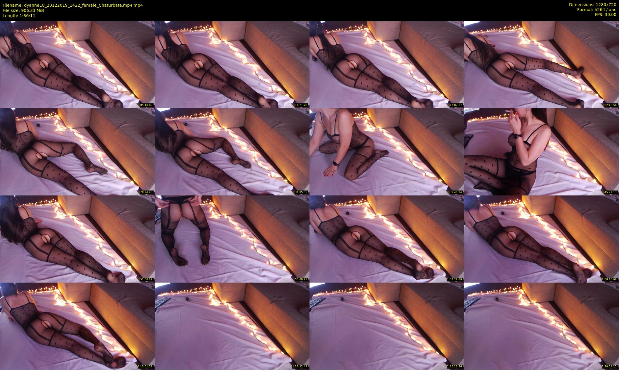dyanne18 — 97 minute Chaturbate female cam show recording, 720p, Dec 20, 2019
