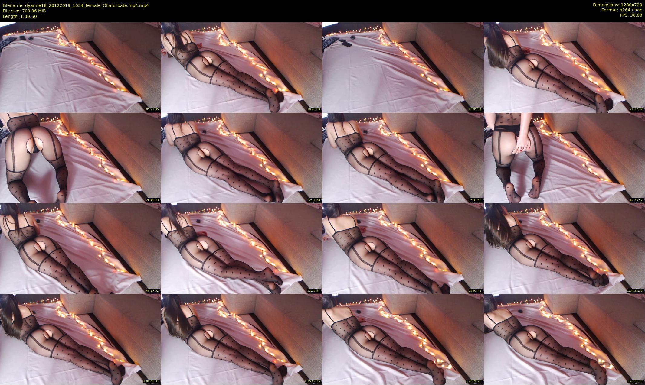 dyanne18 — 91 minute Chaturbate female cam show recording, 720p, Dec 20, 2019