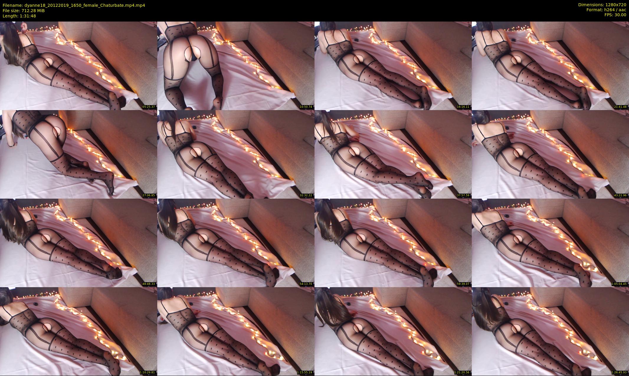 dyanne18 — 92 minute Chaturbate female cam show recording, 720p, Dec 20, 2019