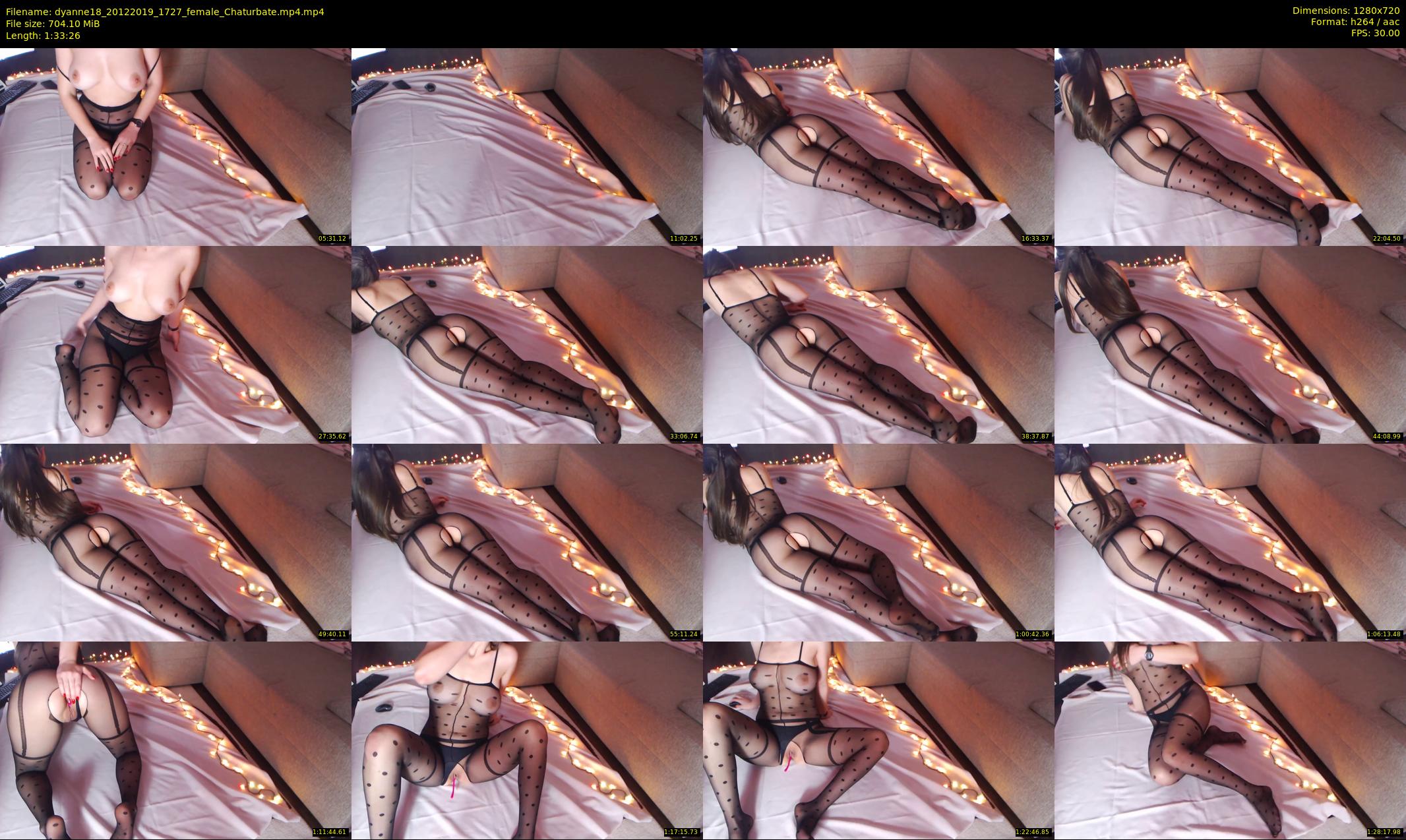 dyanne18 — 94 minute Chaturbate female cam show recording, 720p, Dec 20, 2019